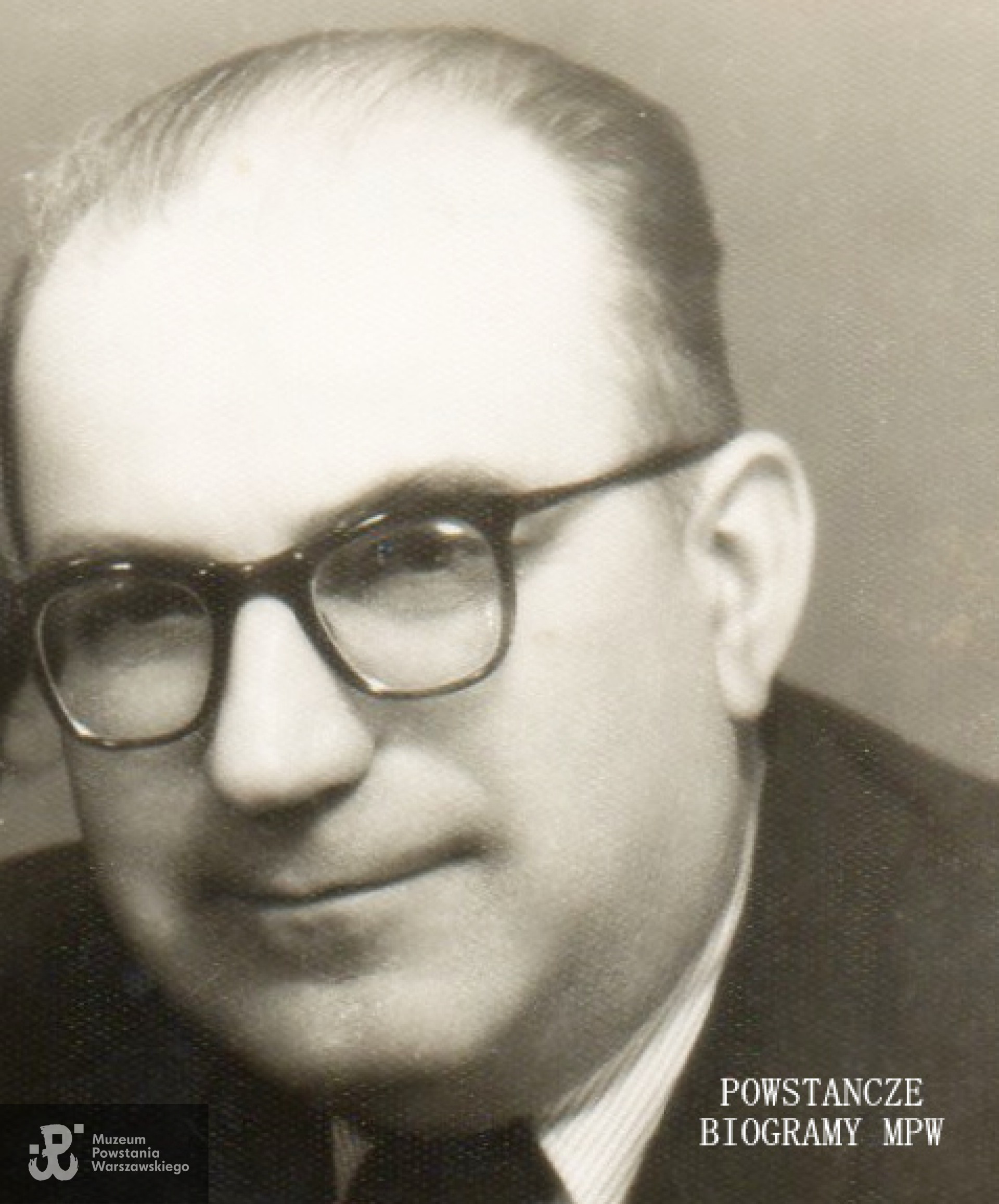 Stanisław Ruff ps. "Stanisław" (1906-1984) Fot. udostępnił p. Marcin Lep