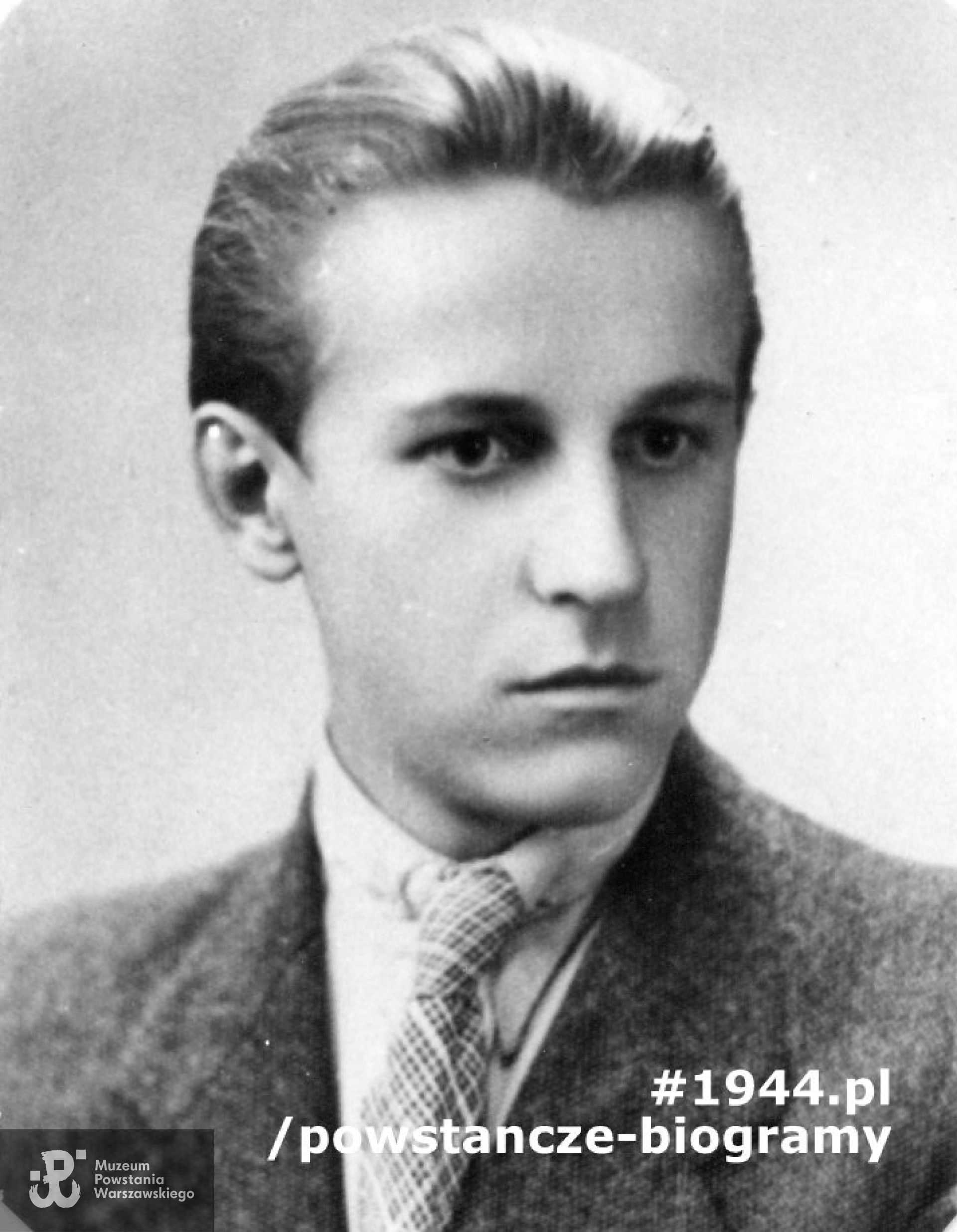 kpr. Feliks Jeziorek „Felek”. Fot. ze zbiorów Muzeum Powstania Warszawskiego