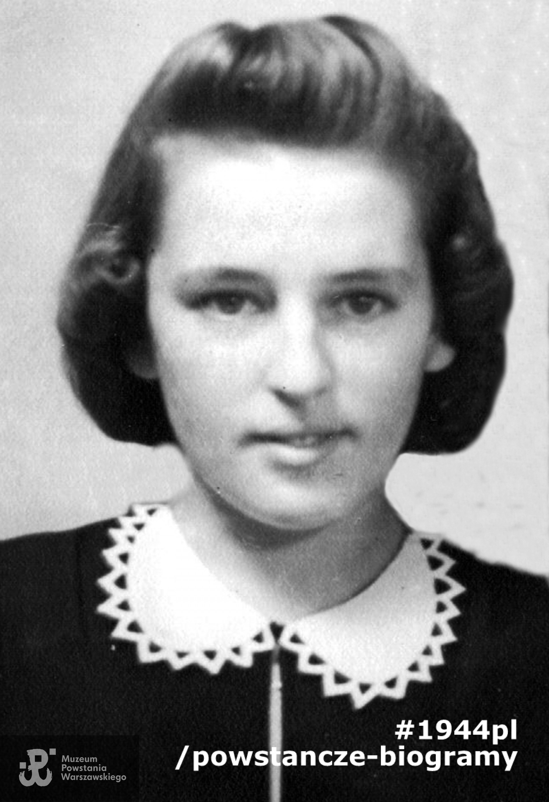 Michalina Korwin-Kossakowska (1920-1944). Fot. z archiwum rodzinnego, udostępnił p. Michał Korwin-Kossakowski