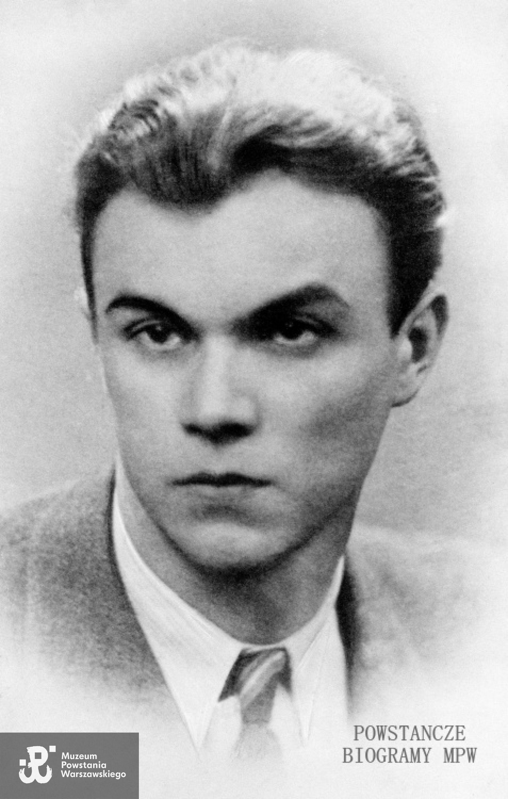 Julian Laskowski ps. "Śpioch" (1922-1944). Fot. ze zbiorów Muzeum Powstania Warszawskiego - batalion "Zośka"