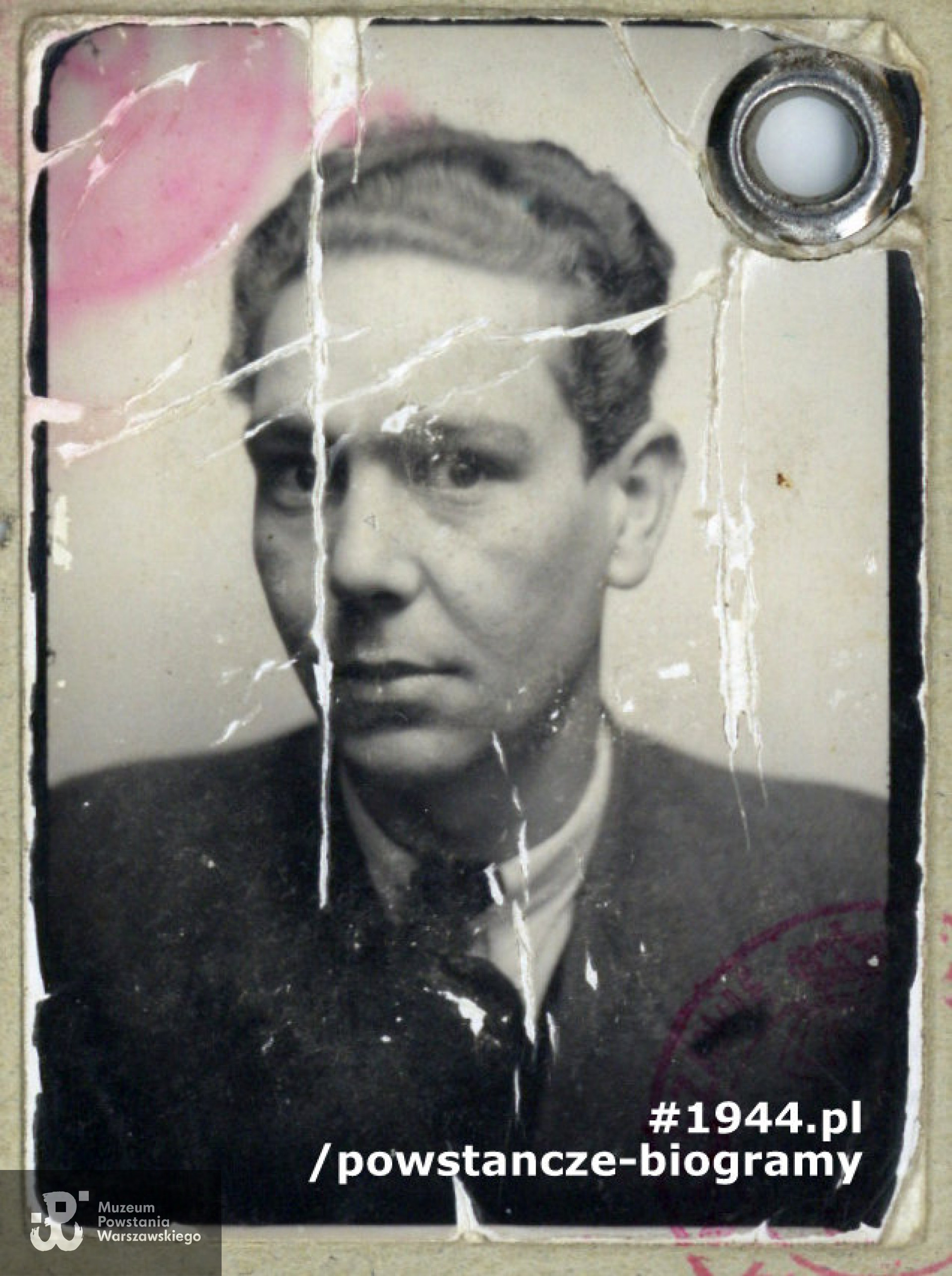 Ze zbiorów Muzeum Powstania Warszawskiego, sygn. P/9191/19 - materiały  przekazane przez żonę, p. Zofię Seniów-Wiśniewską