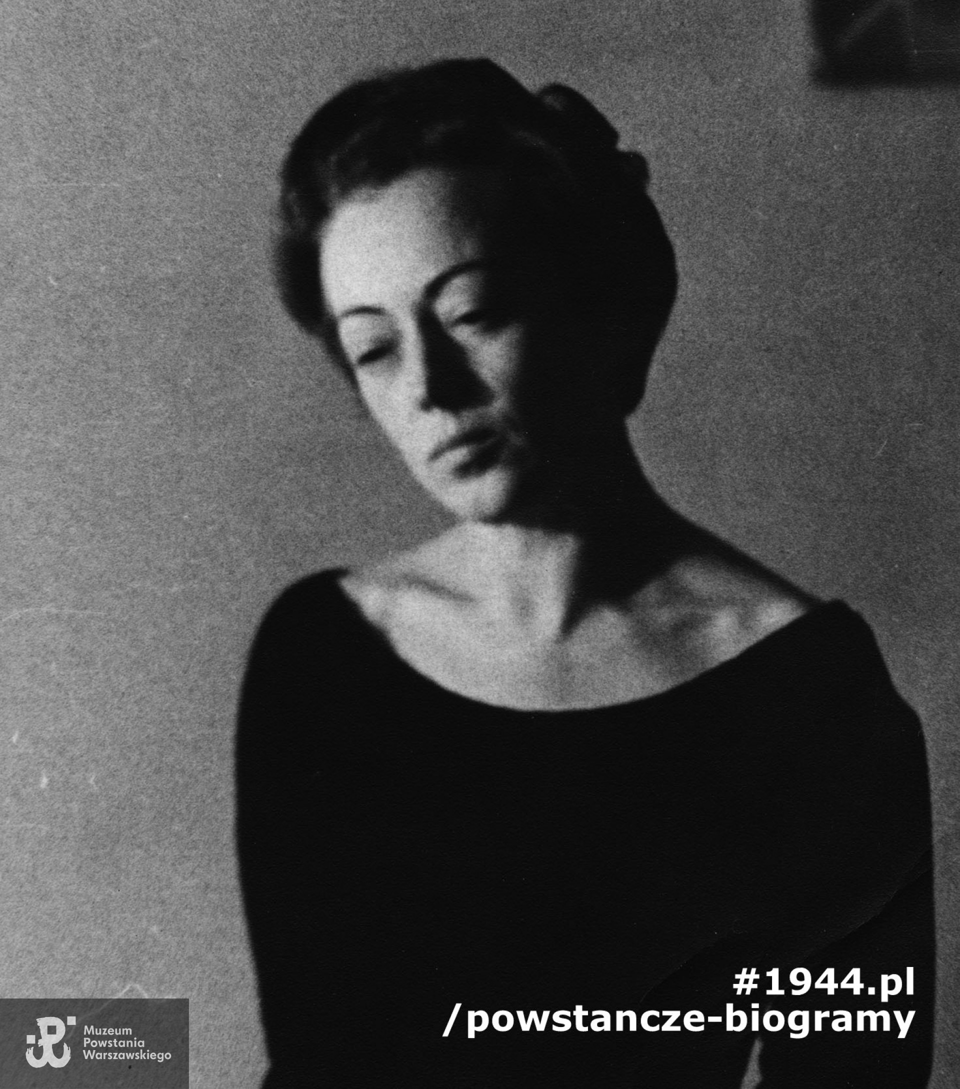 Janina Lenczewska-Samotyja. Fot. ze zbiorów Muzeum Powstania Warszawskiego, P/4334