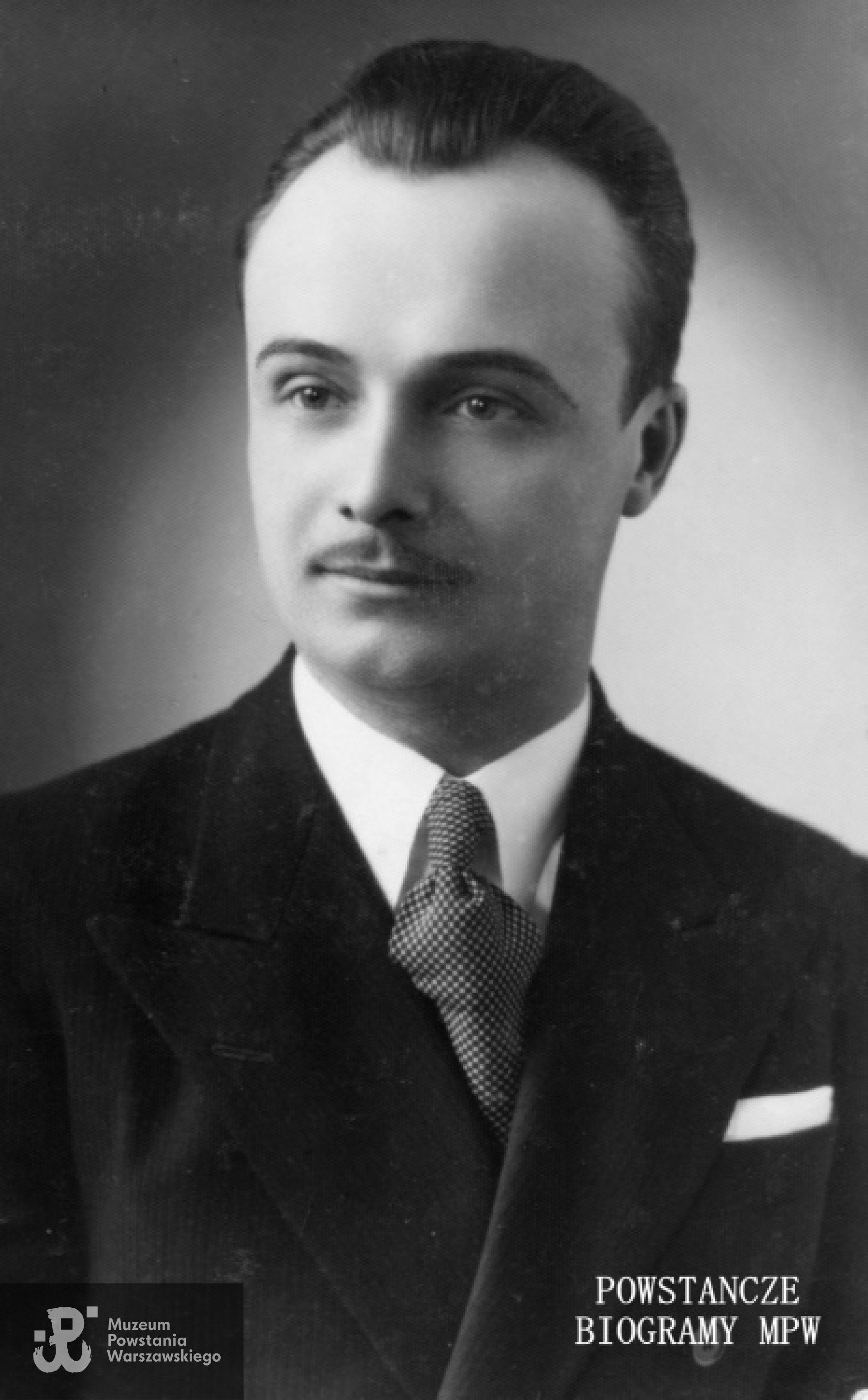 Paweł Szlachetko "Szlak" (1902-1944) Fot. archiwum rodzinne.