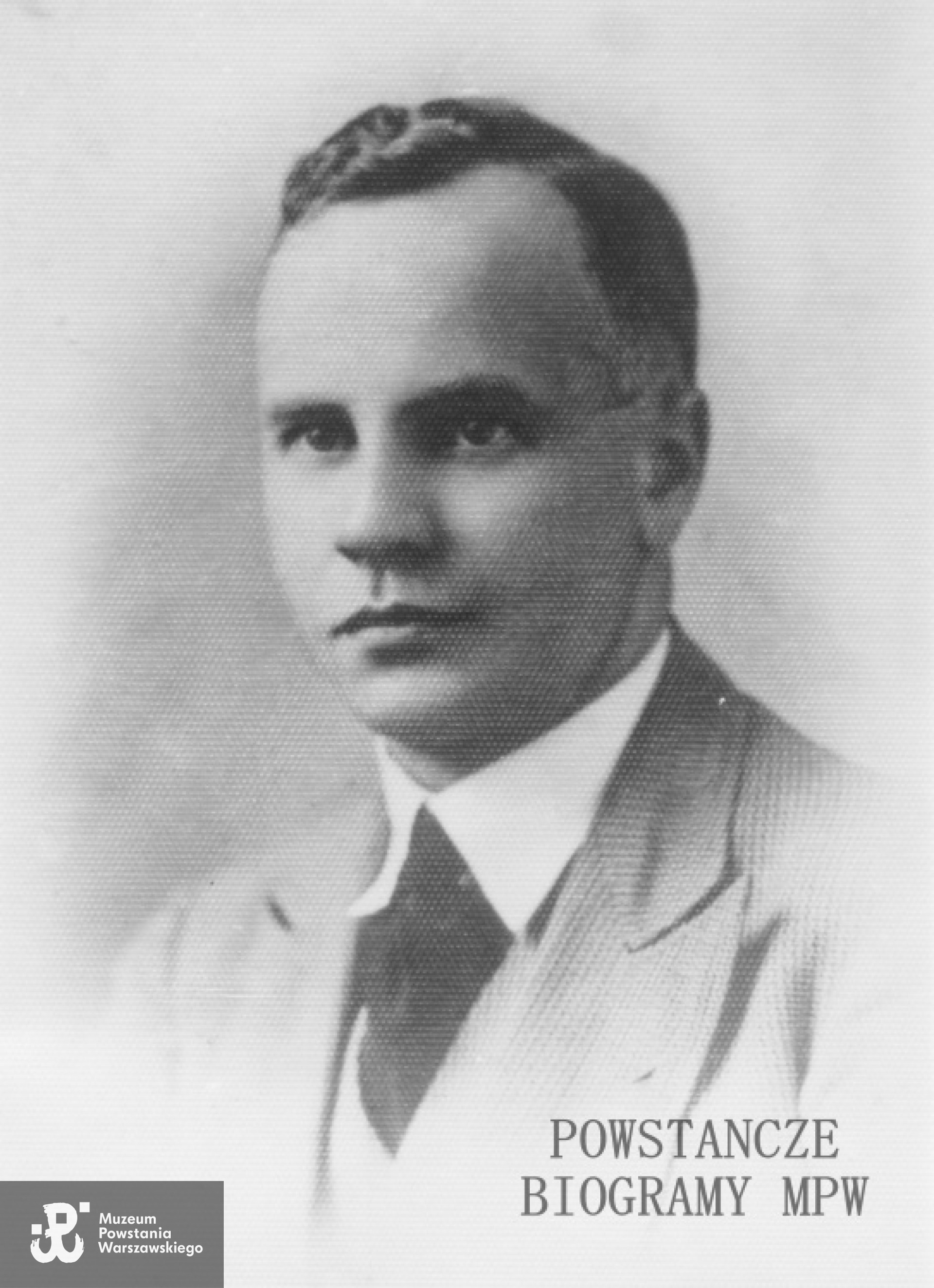 por. Jan Sobociński ps. "Korab" (1900-1944). Fot. ze zbiorów rodzinnych