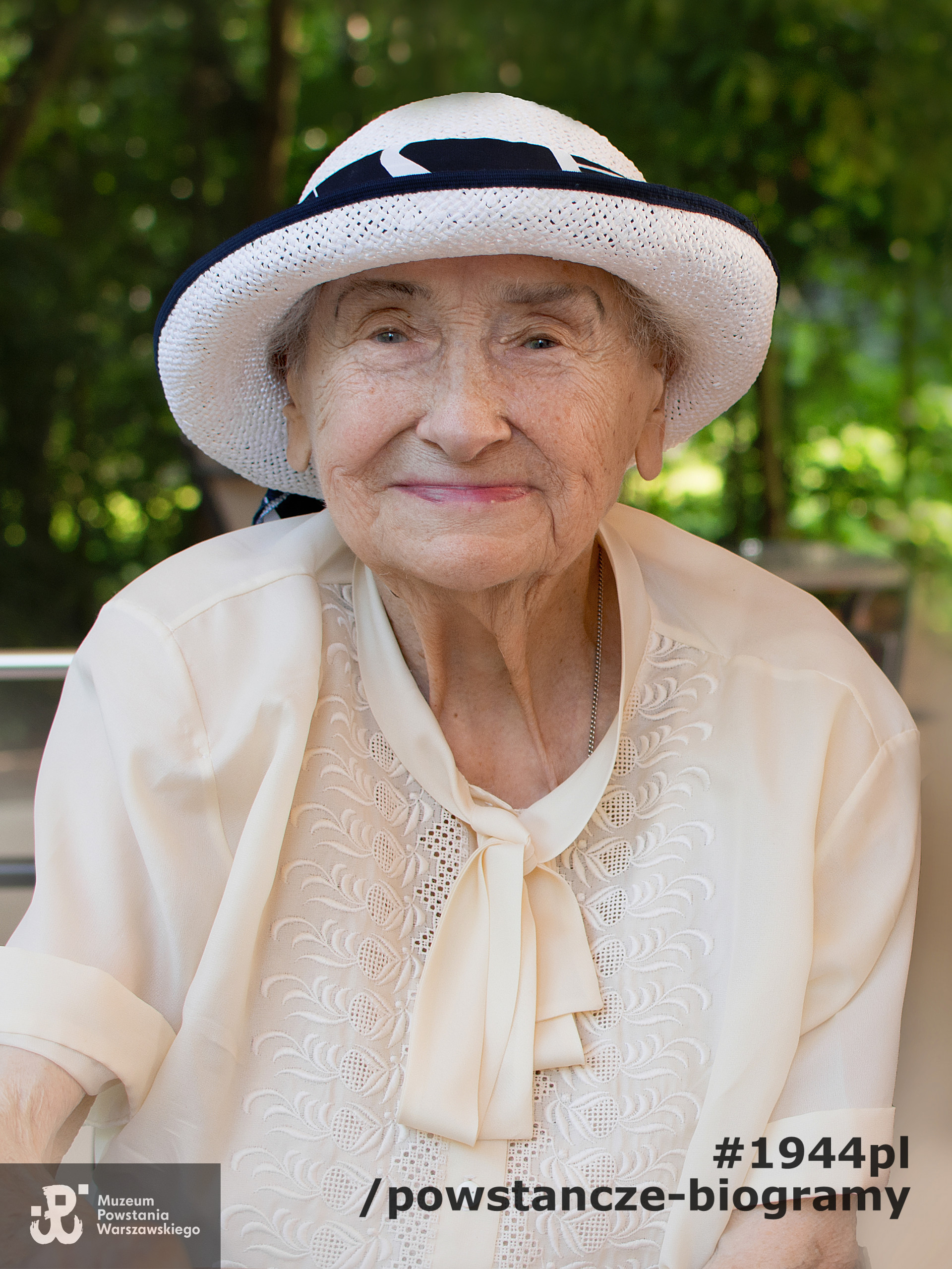 Ostatnie "oficjalne" zdjęcie Pani Barbary  wykonane podczas uroczystości w sierpniu 2018 roku. Fot. z archiwum rodzinnego udostępnił p. Janusz Sosiński.