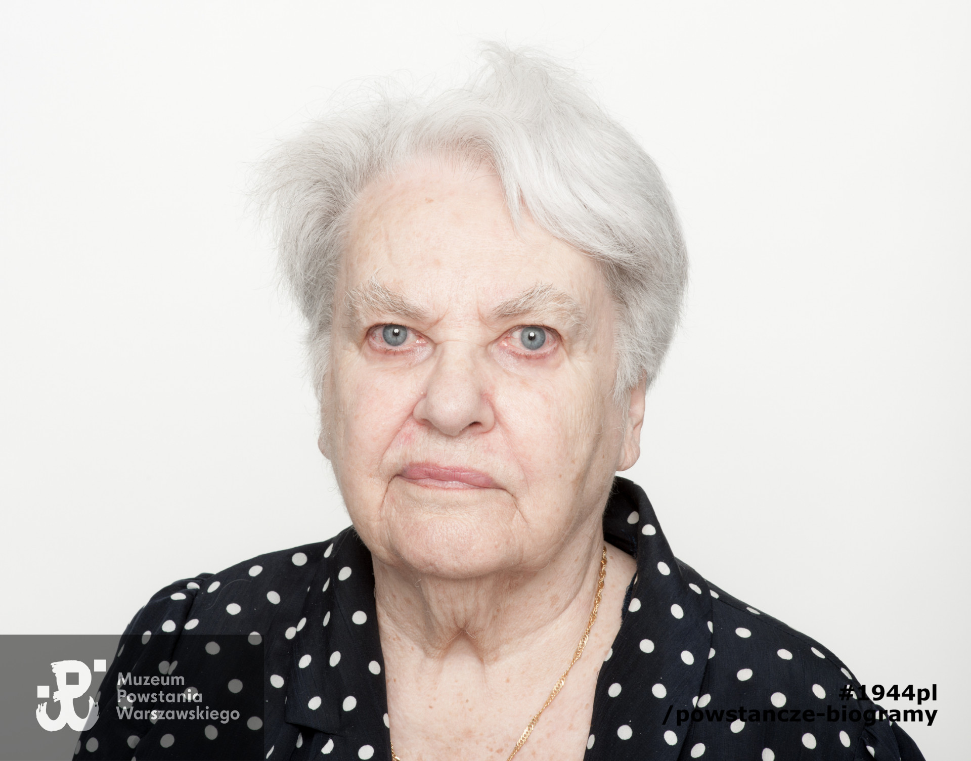 Zdjęcie z serii portretów Powstańców Warszawskich w ramach projektu "1944/70/2014" realizowanego przez grupę WWPHOTO dla uczczenia 70. rocznicy wybuchu Powstania Warszawskiego. Muzeum Powstania Warszawskiego, 22.07-04.08 2013.