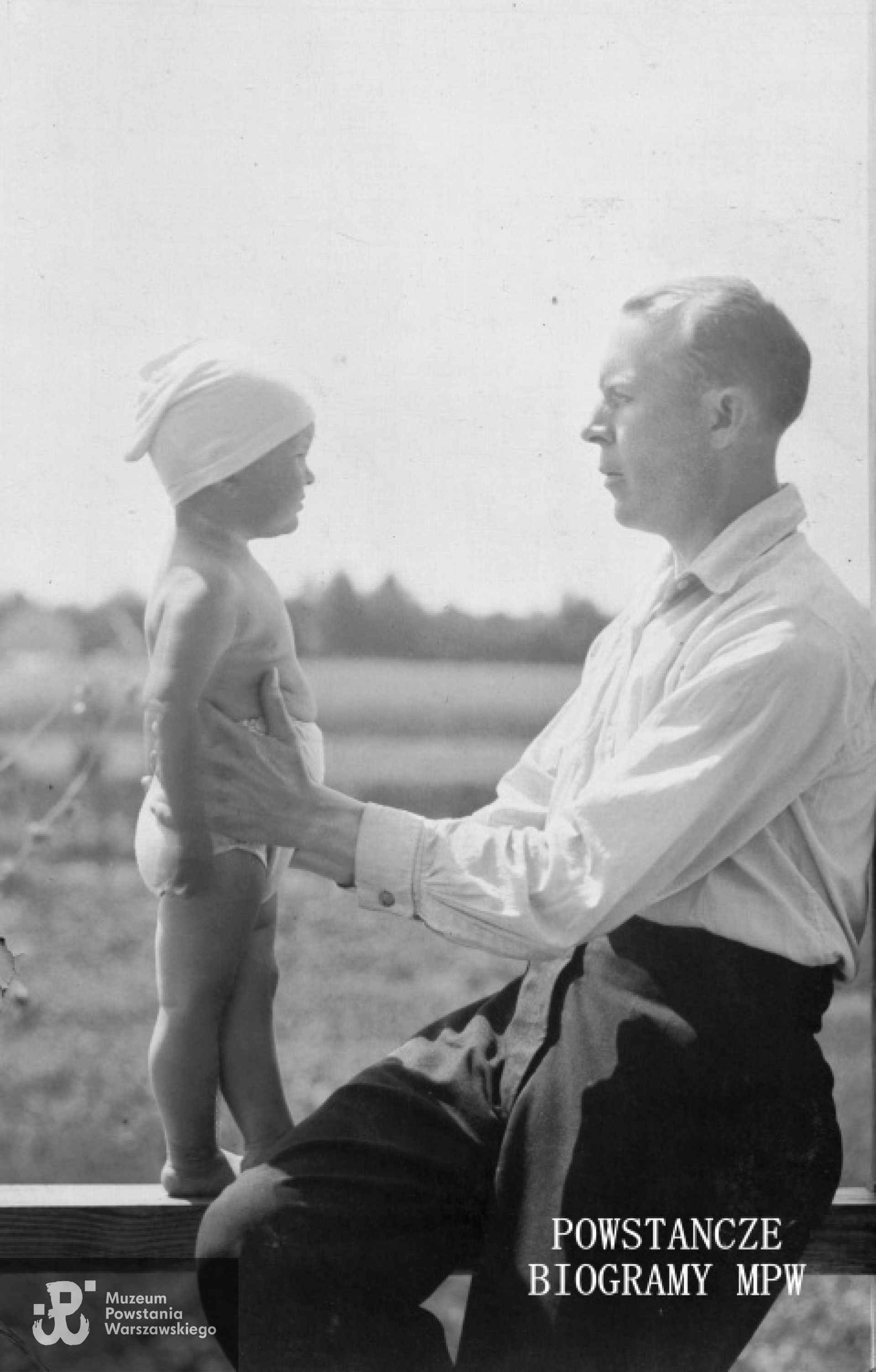 Wacław Zawrotny z synem. Fot. archiwum rodzinne