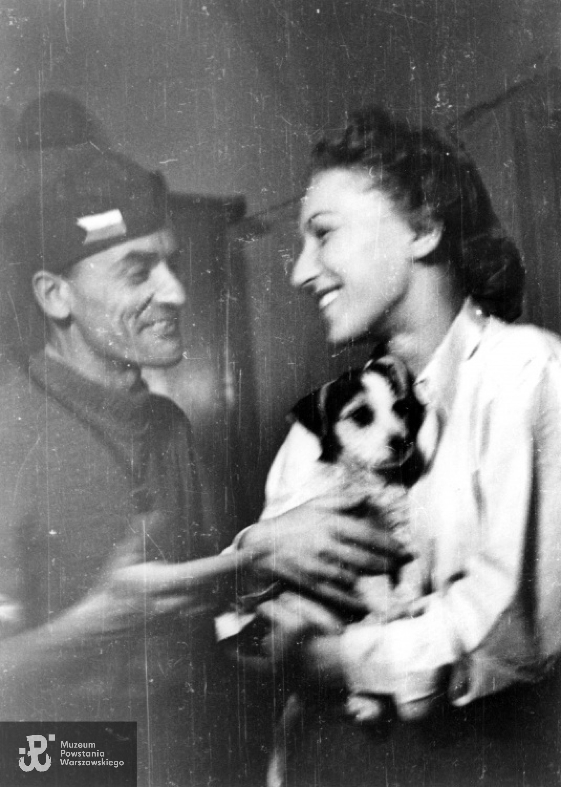 Jan Walcuch i Hanna Pruszkowska. Fot. Eugeniusz Lokajski, zbiory MPW, sygn. MPW-IN/209