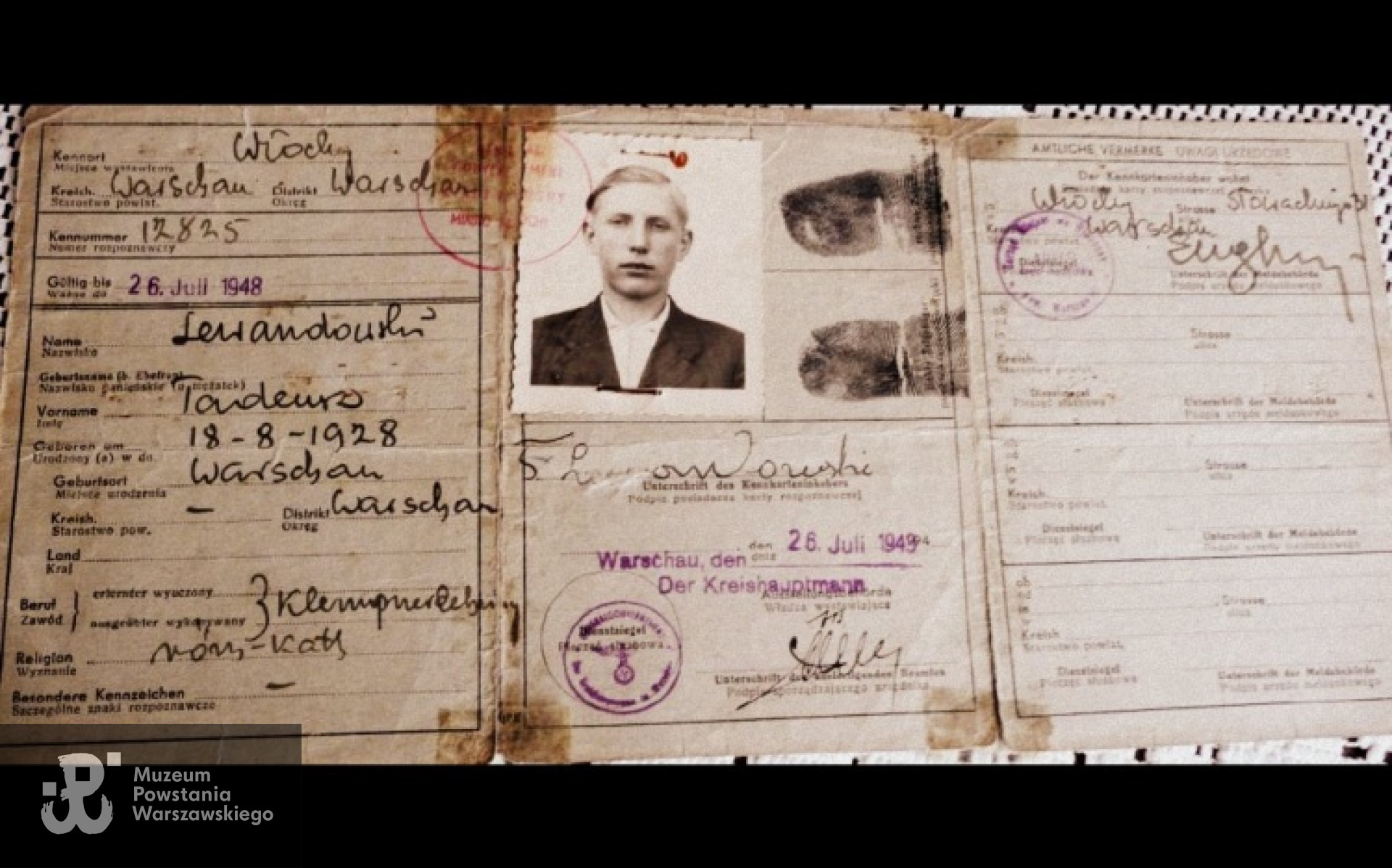 Fot. archiwum rodzinne. Udostępnił p. Marek Grudziński