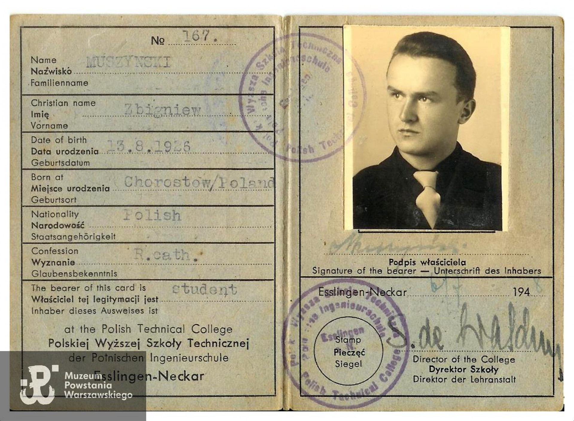 Z archiwum p. Zbigniewa Muszyńskiego