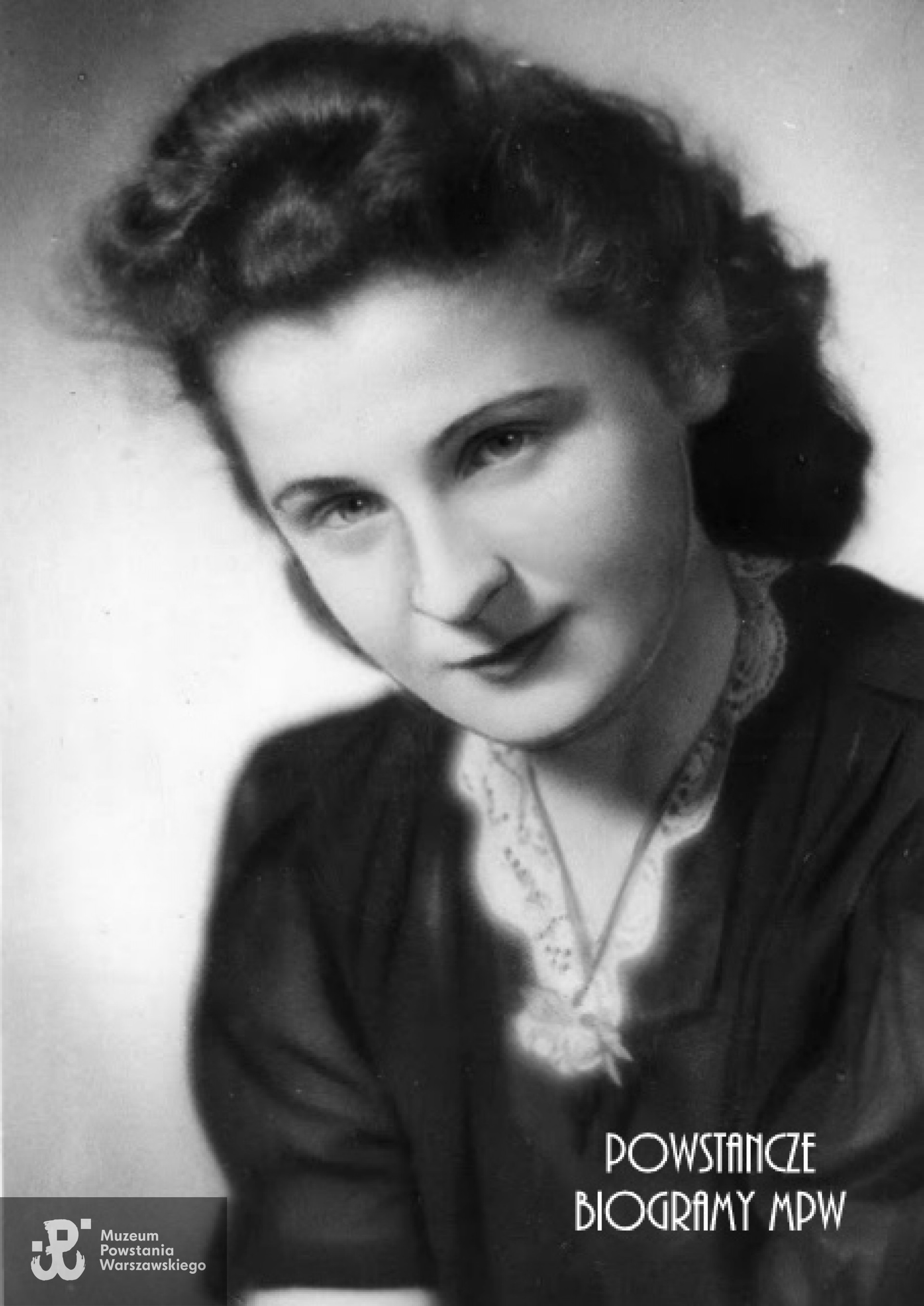 Maria Janus-Kurkowska ps. Irena Rytm (1921-2014) Fot. AR MPW