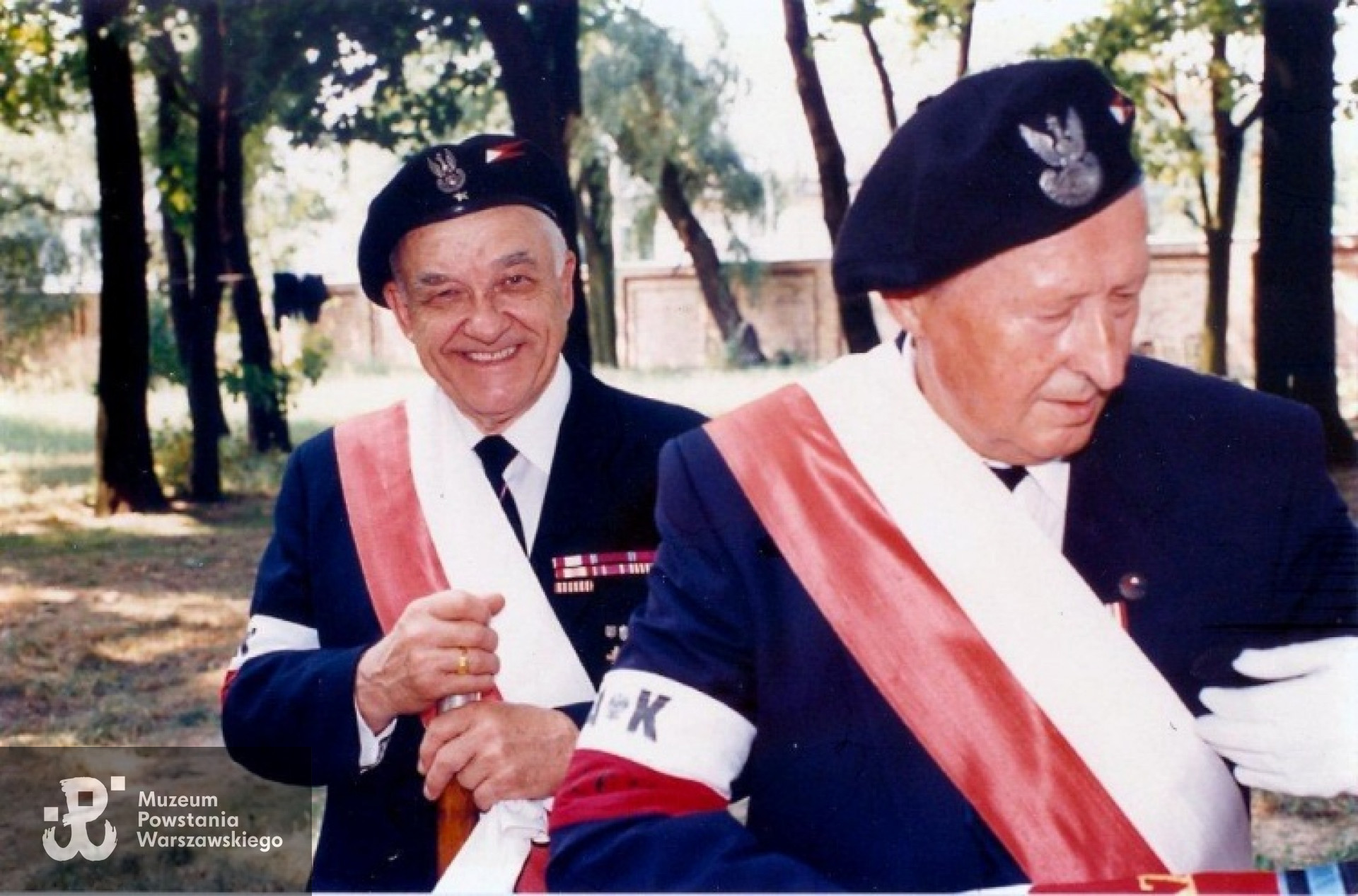 Po lewej Janusz Klepacz, Warszawa 1994