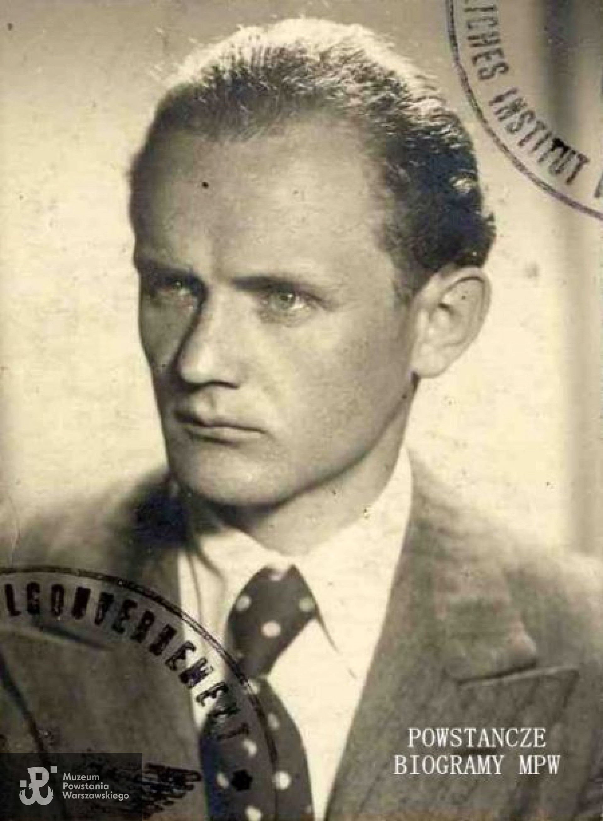 ppor. Czesław Gerwel „Orłoś (1909-1974) Fot. MPW