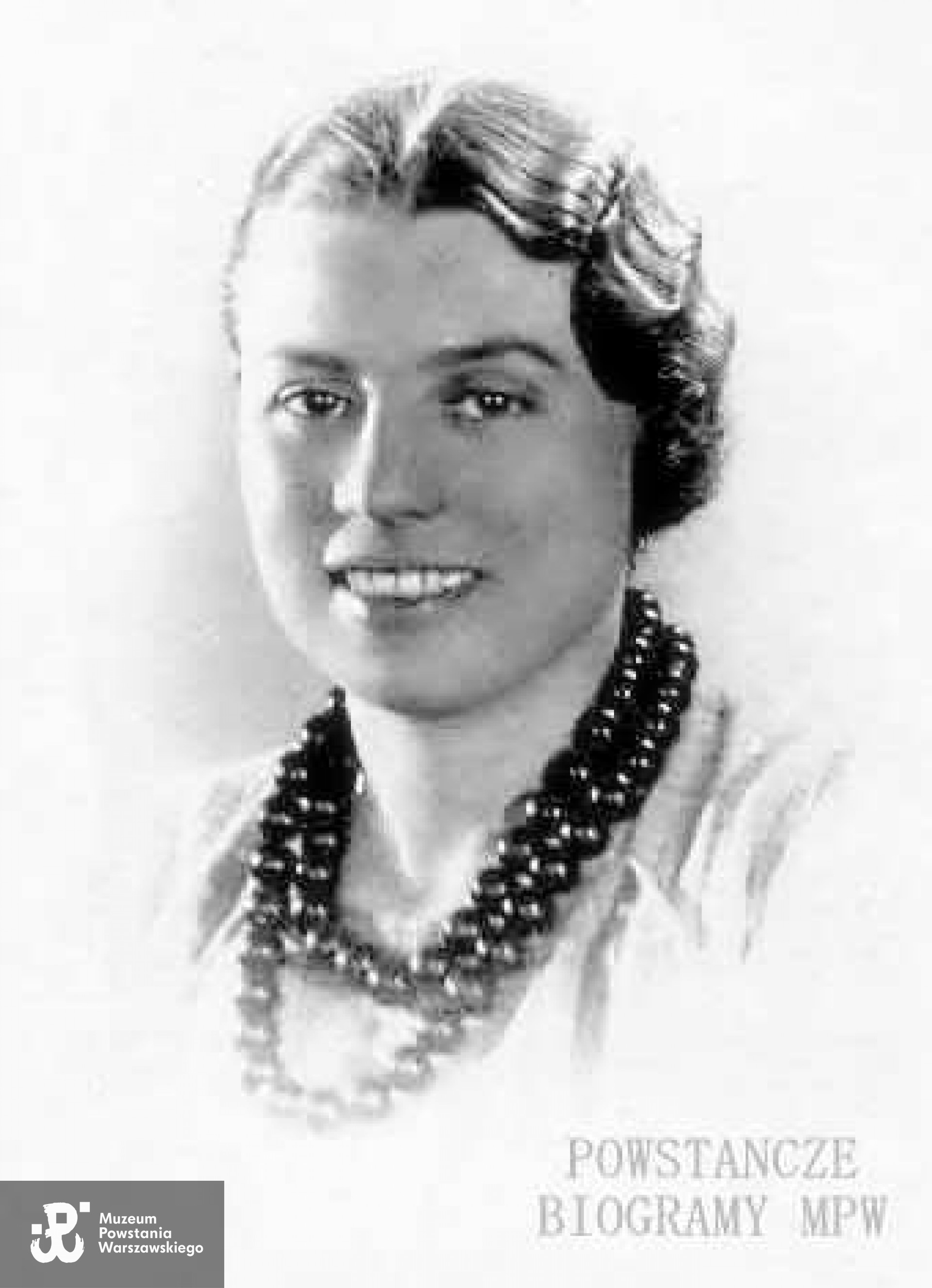 Wanda Głuchowska w 1938 roku. Fot. archiwum rodzinne