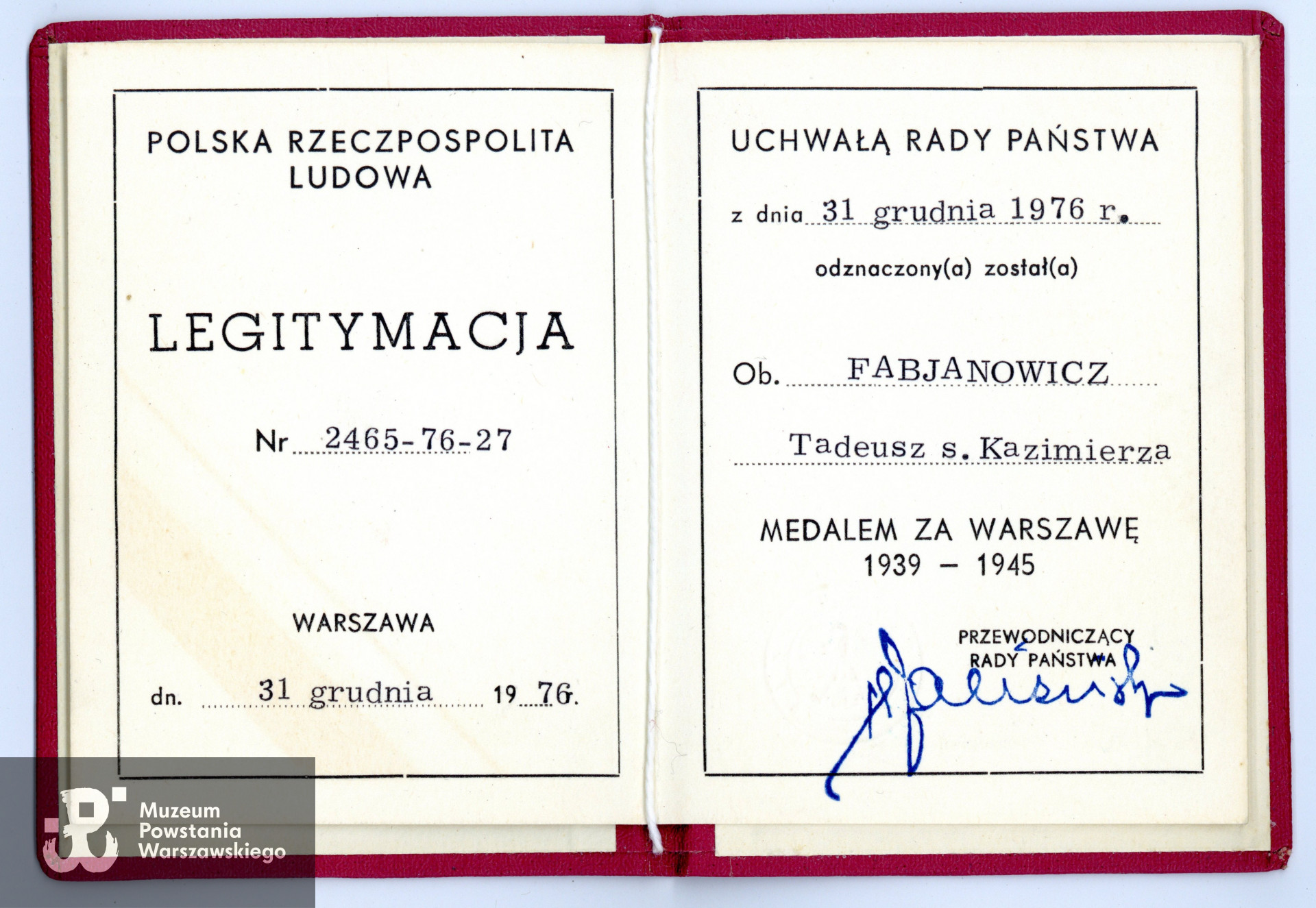 Ze zbiorów Muzeum Powstania Warszawskiego, sygn. P/7926/14