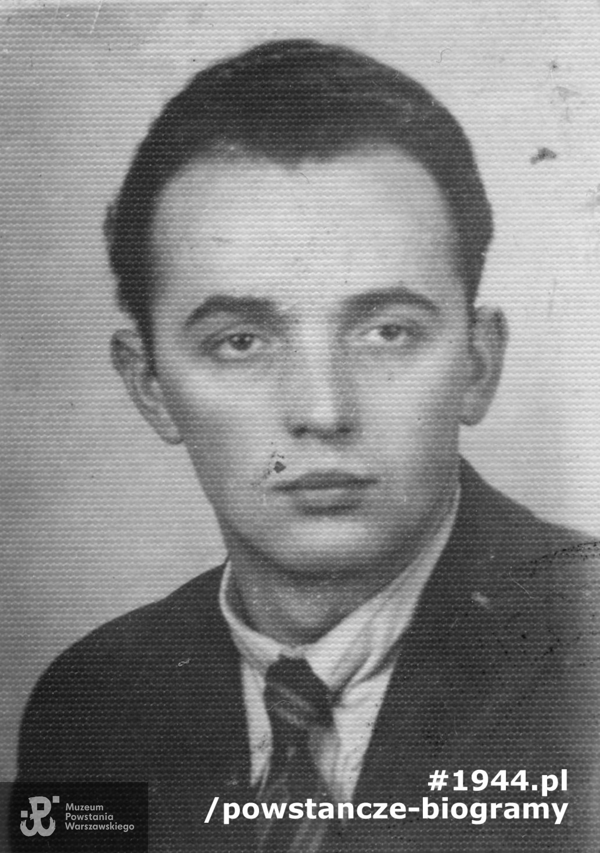 strz. Eugeniusz Zawiasa "Czesław". Fot. ze zbiorów rodzinnych