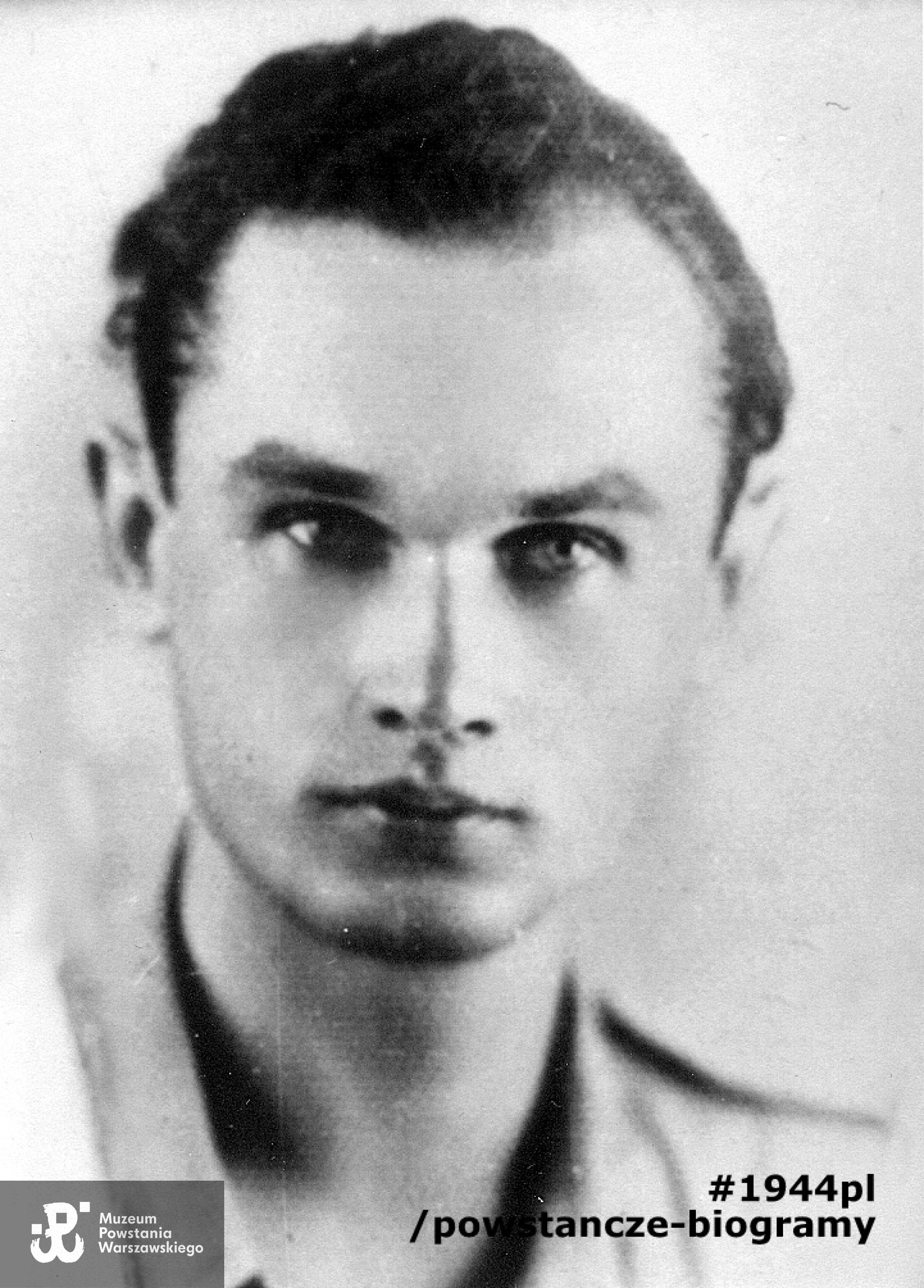 Janusz Kazimierz Zawodny ps. "Miś" (1921-2012). Skan: materiały do Słownika Biograficznego Uczestników Powstania Warszawskiego - Pokój Kombatanta