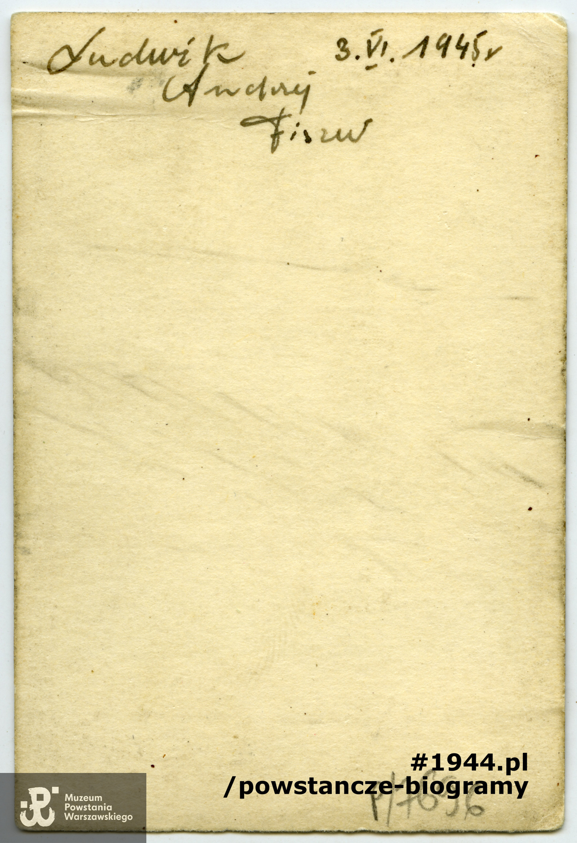 Ze zbiorów Muzeum Powstania Warszawskiego, sygn. P/7696