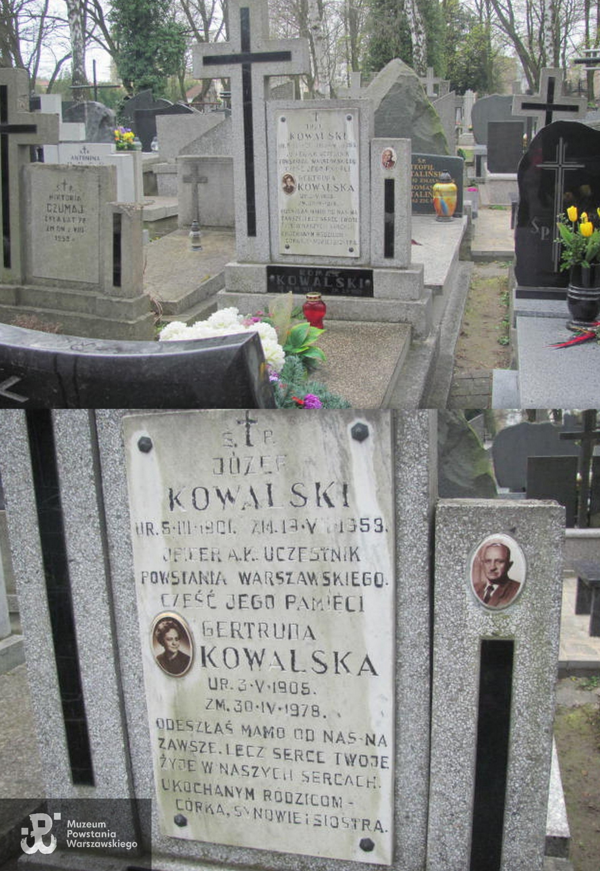 Pruszków, Cmentarz Parafialny przy ul. Kraszewskiego 23, sektor P 3, rząd 7, grób 58. Źródło Grobonet, https://pruszkowparafialny.grobonet.com