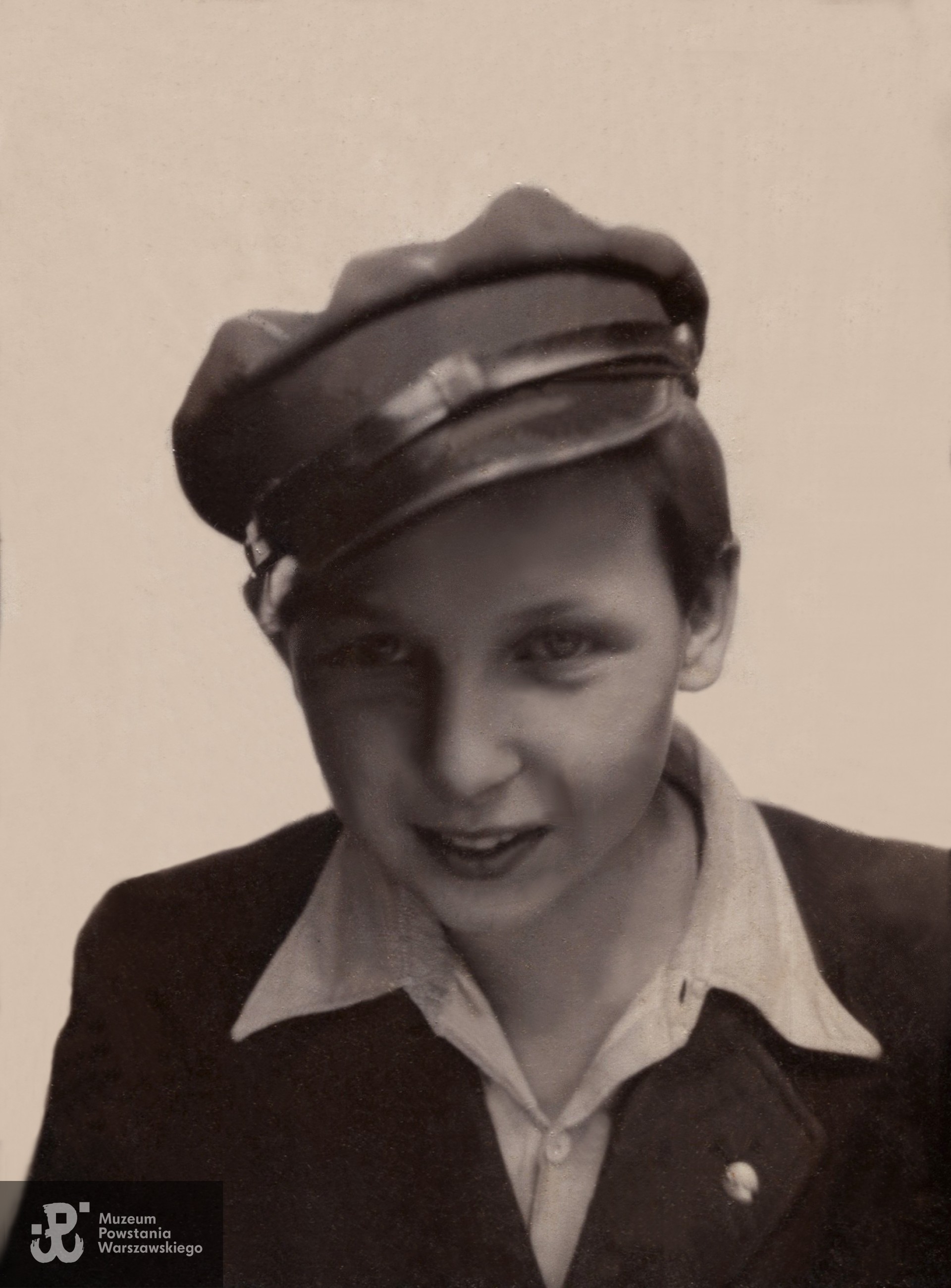 Leonard Kapiszewski ps. Ryś - zdjęcie z okresu okupacji niemieckiej. Fot. ze zbiorów prywatnych  Powstańca, udostępnił p. Leonard Kapiszewski ps. Ryś.