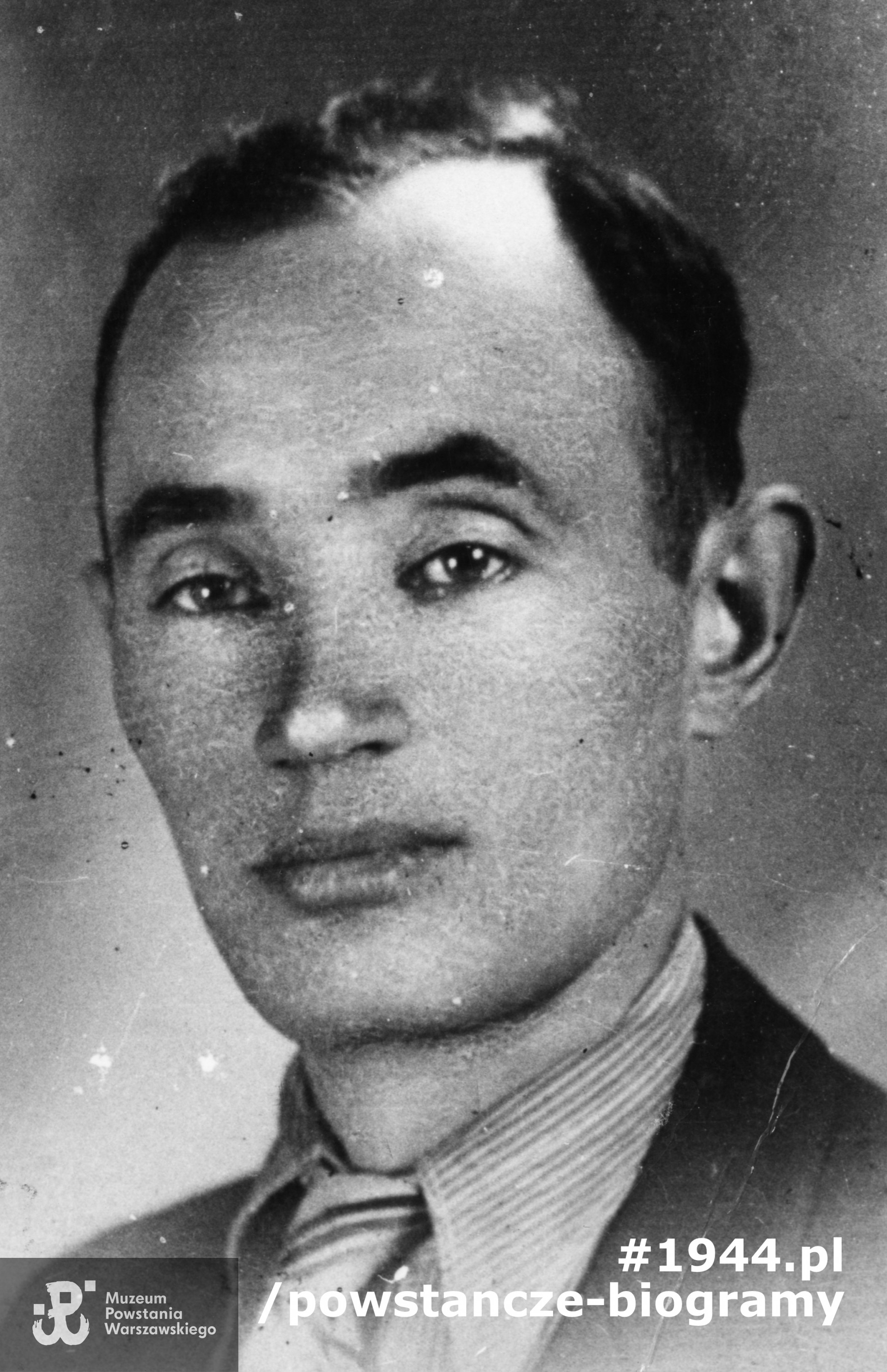 kpt. Józef Pszenny "Chwacki" (1910-1993). Fot. ze zbiorów Muzeum Powstania Warszawskiego, sygn. MPW-IK/1168, zbiór Stanisława Kopfa