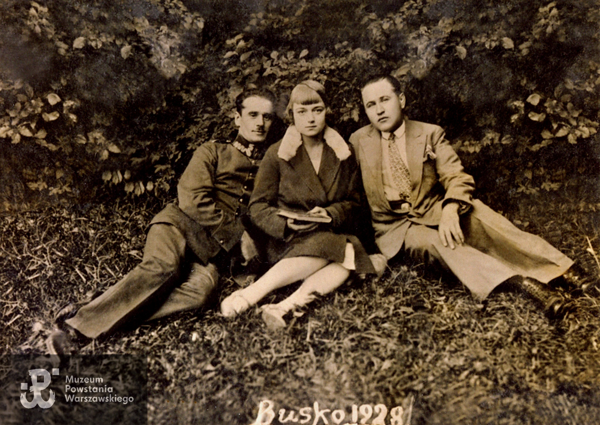 Busko, 1928 rok. Michał Gaweł (Gawerski) widoczny po prawej. Fot. z archiwum rodzinnego p. Adriana Gawerskiego, syna Powstańca.