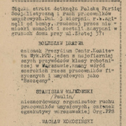 „Wiadomości Radiowe, Warszawa, 23 VIII 1944, wydanie poranne nr 33”