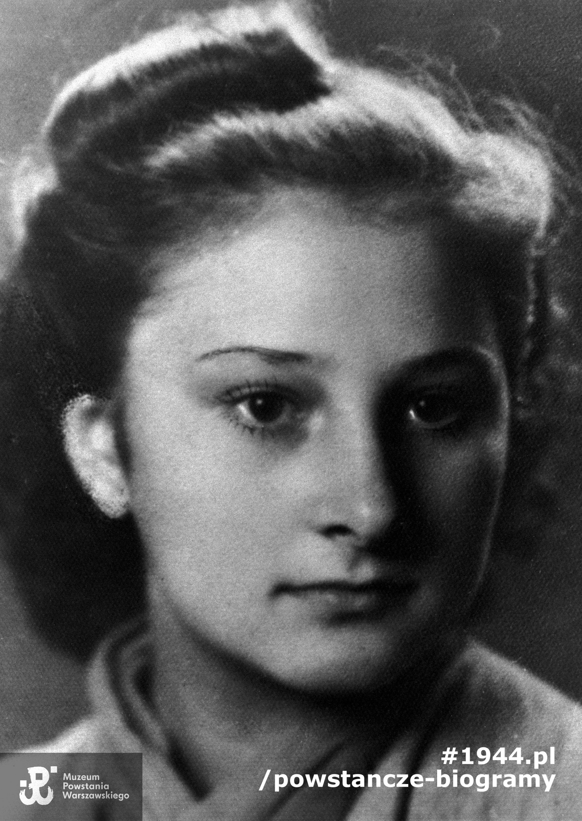 Barbara Jadwiga Gac-Chylińska (1925-2010). Fot.  ze zbiorów Muzeum Powstania Warszawskiego - batalion "Zośka"