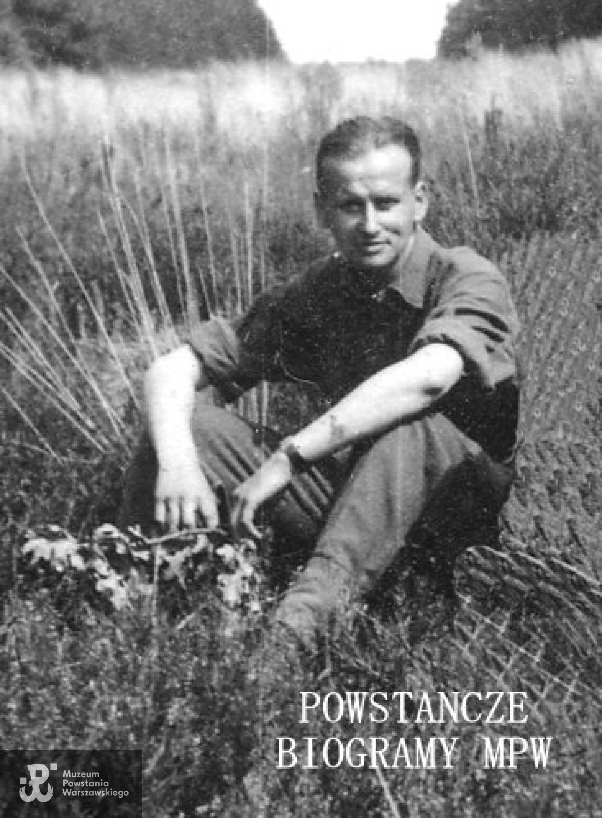 Zygmunt Wisłouch "Szumski" (1918-2005). Fotografia z 1945 roku udostępniona przez p. Zbigniewa Szydelskiego ps. "Kit" z jego prywatnego archiwum