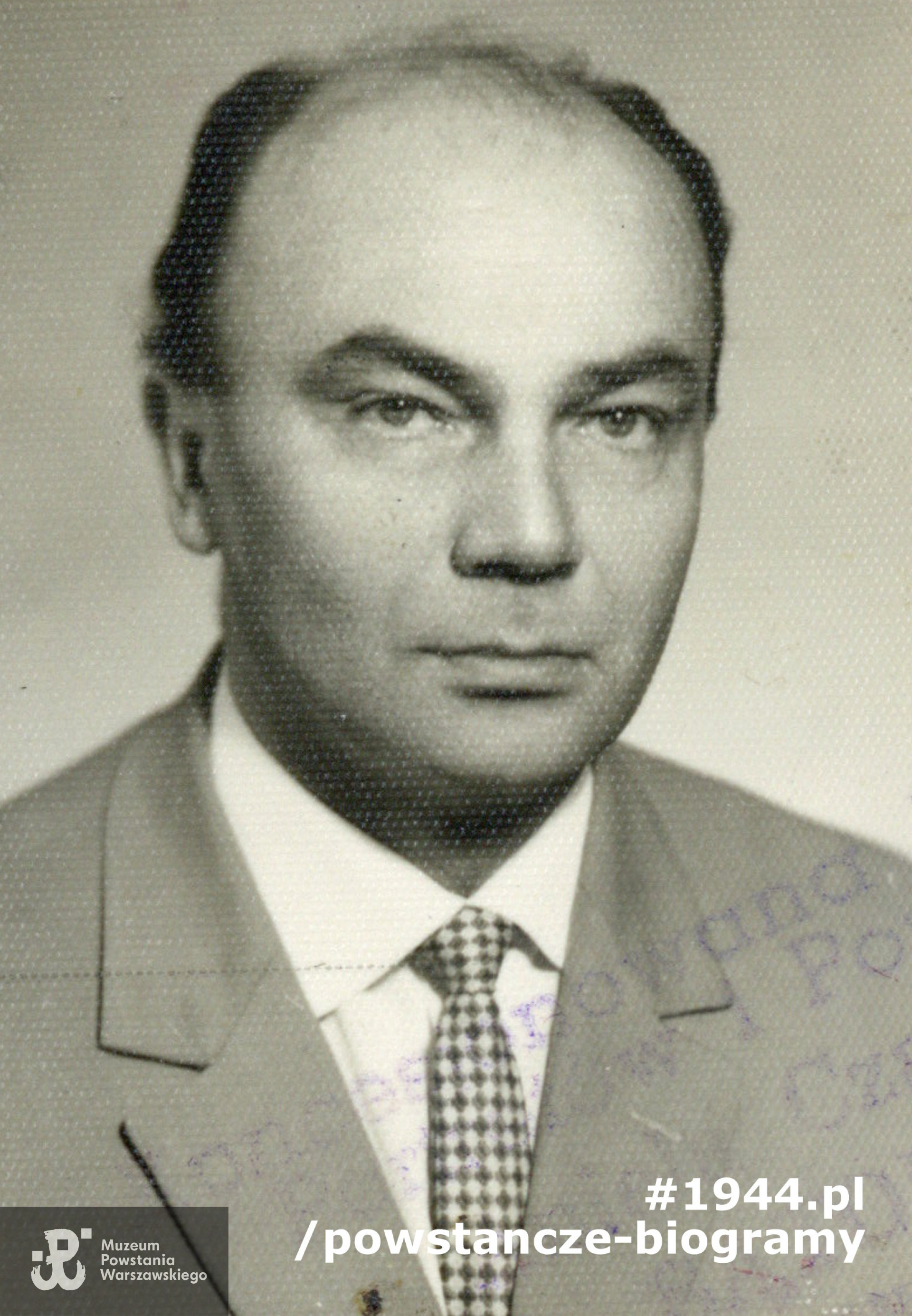 Jerzy Gebert "Lot". Fot. ze zbiorów Muzeum Powstania Warszawskiego - materiały Jana Rockiego