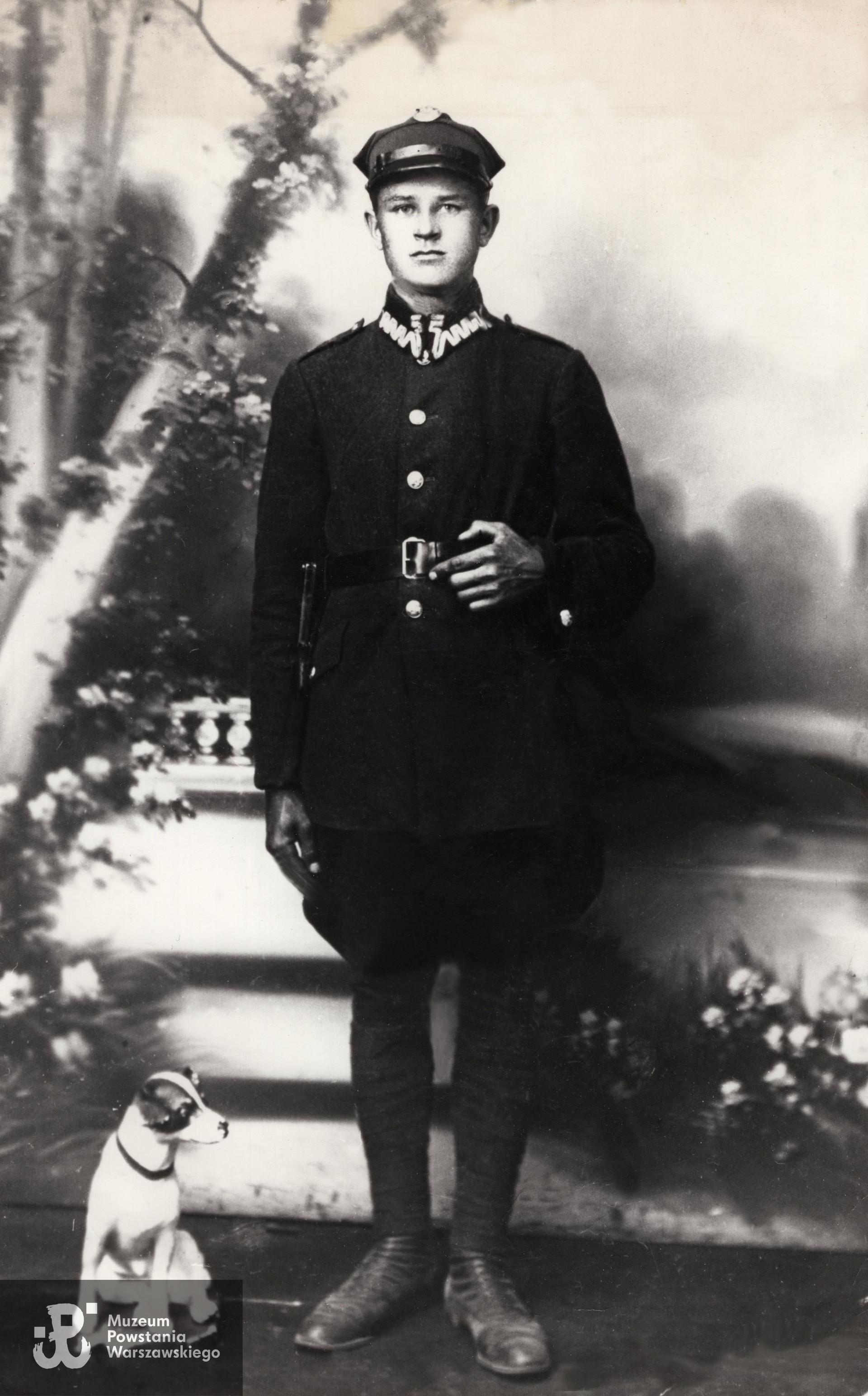 kpr. Jan Marciniak - 1928 rok. Fot. ze zbiorów rodzinnych, udostępnił p.  Dariusz Skalski, wnuk Powstańca. Skany wykonano w Dziale Kombatanta MPW w styczniu 2024.