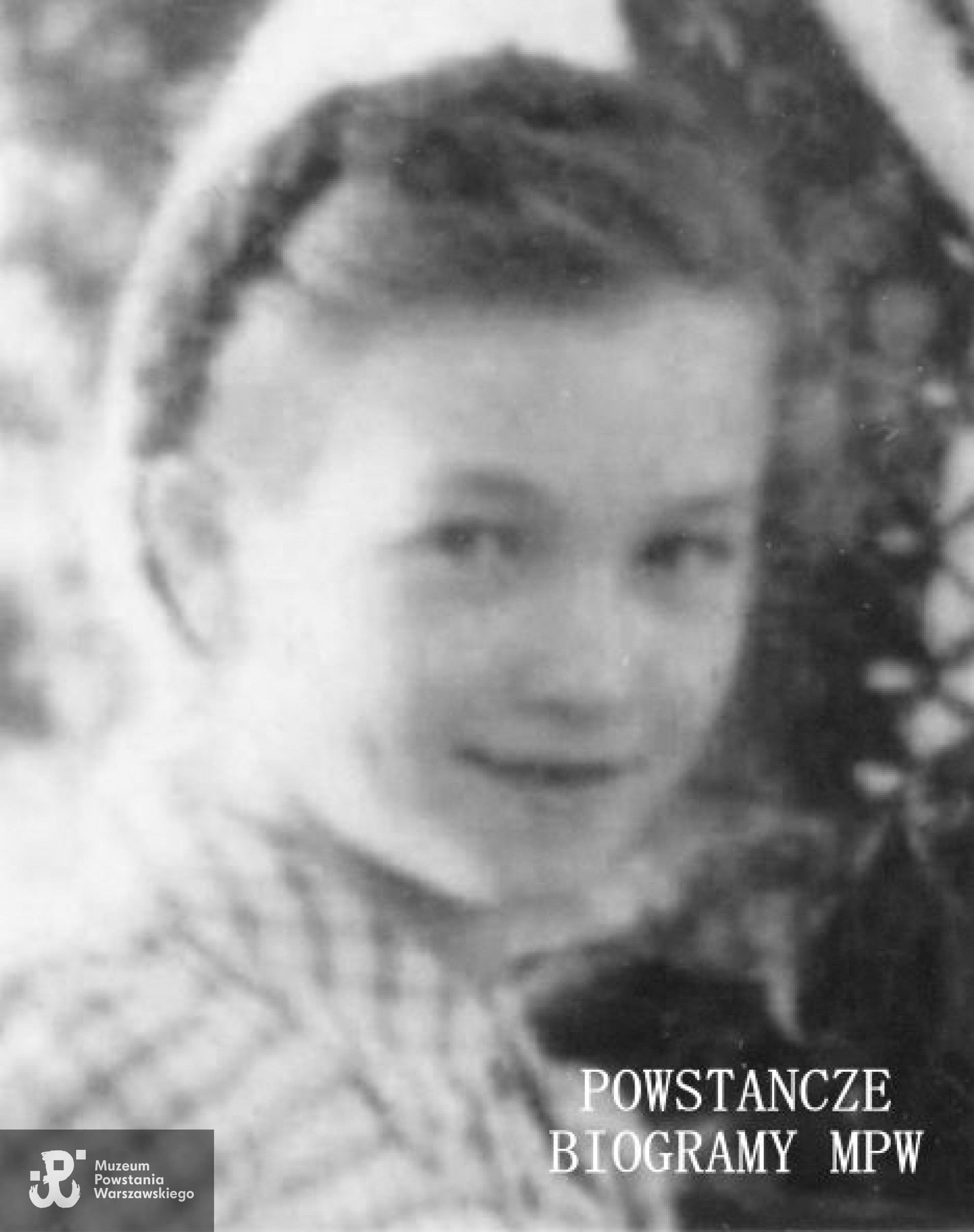 Irmina Maria Żak "Ognik" (1928-2016) na zdjęciu przed Powstaniem Warszawskim. Fot. z archiwum rodzinnego udostępniła p. Agnieszka Kołakowska