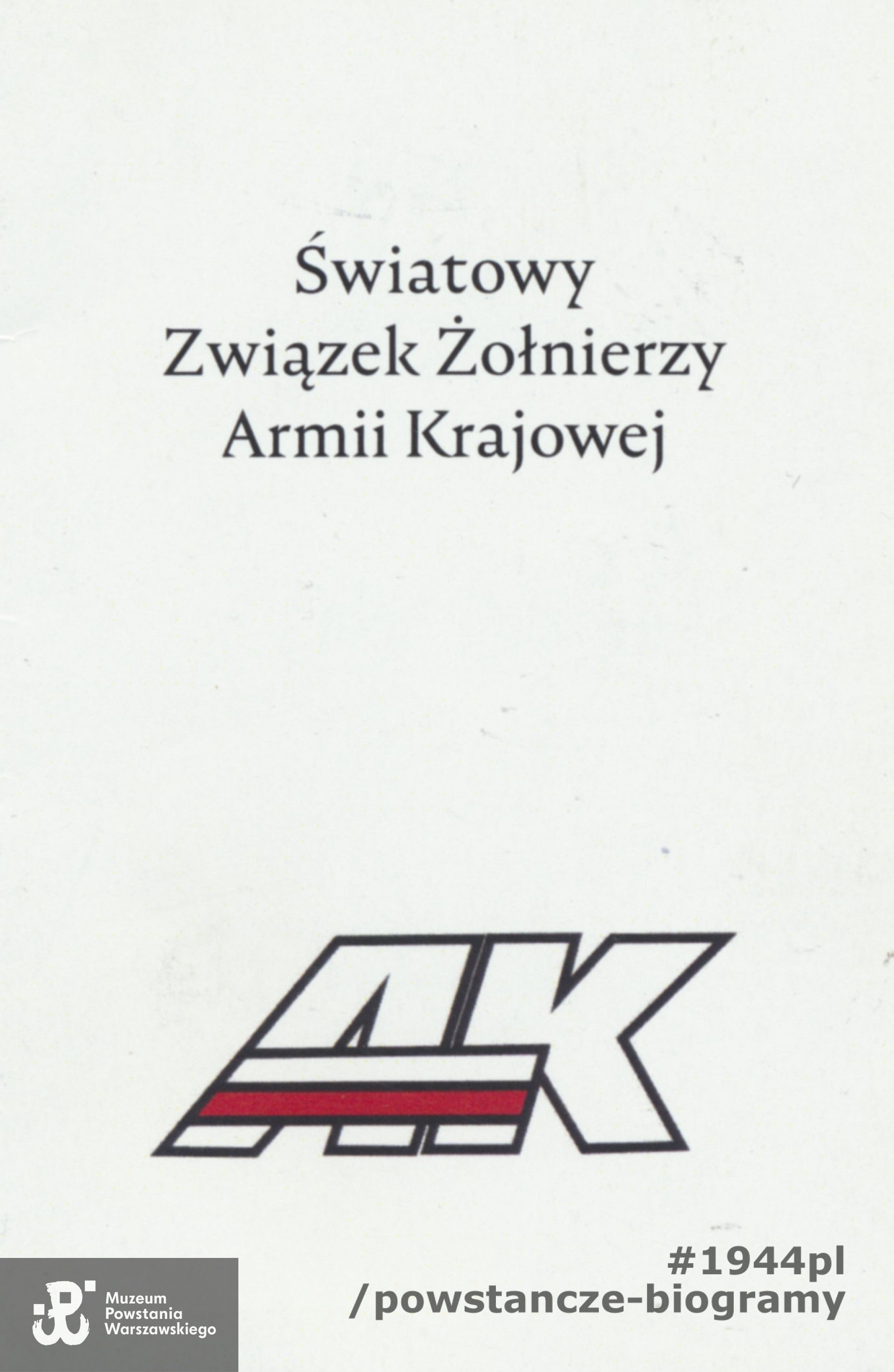 Dokument ze zbiorów rodzinnych p. Marianny Pędich z d. Zdunek