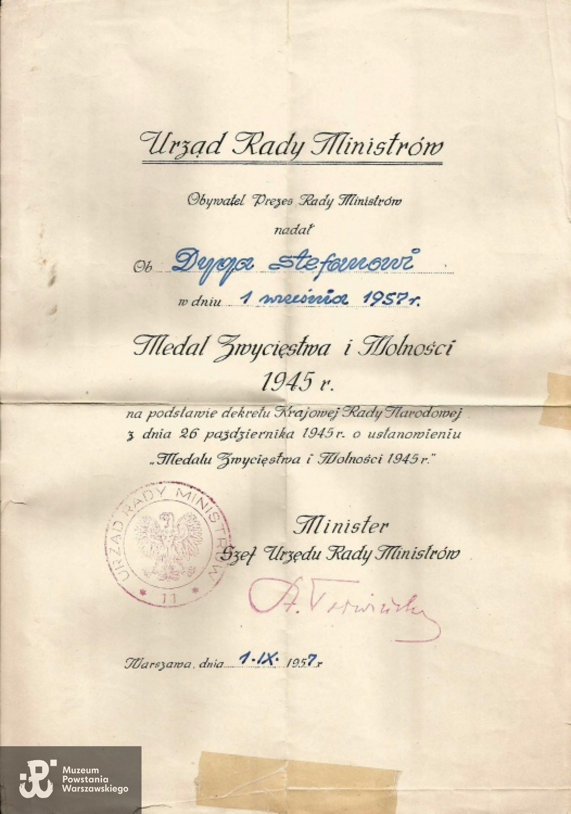 Archiwum rodzinne Marka Dygi.