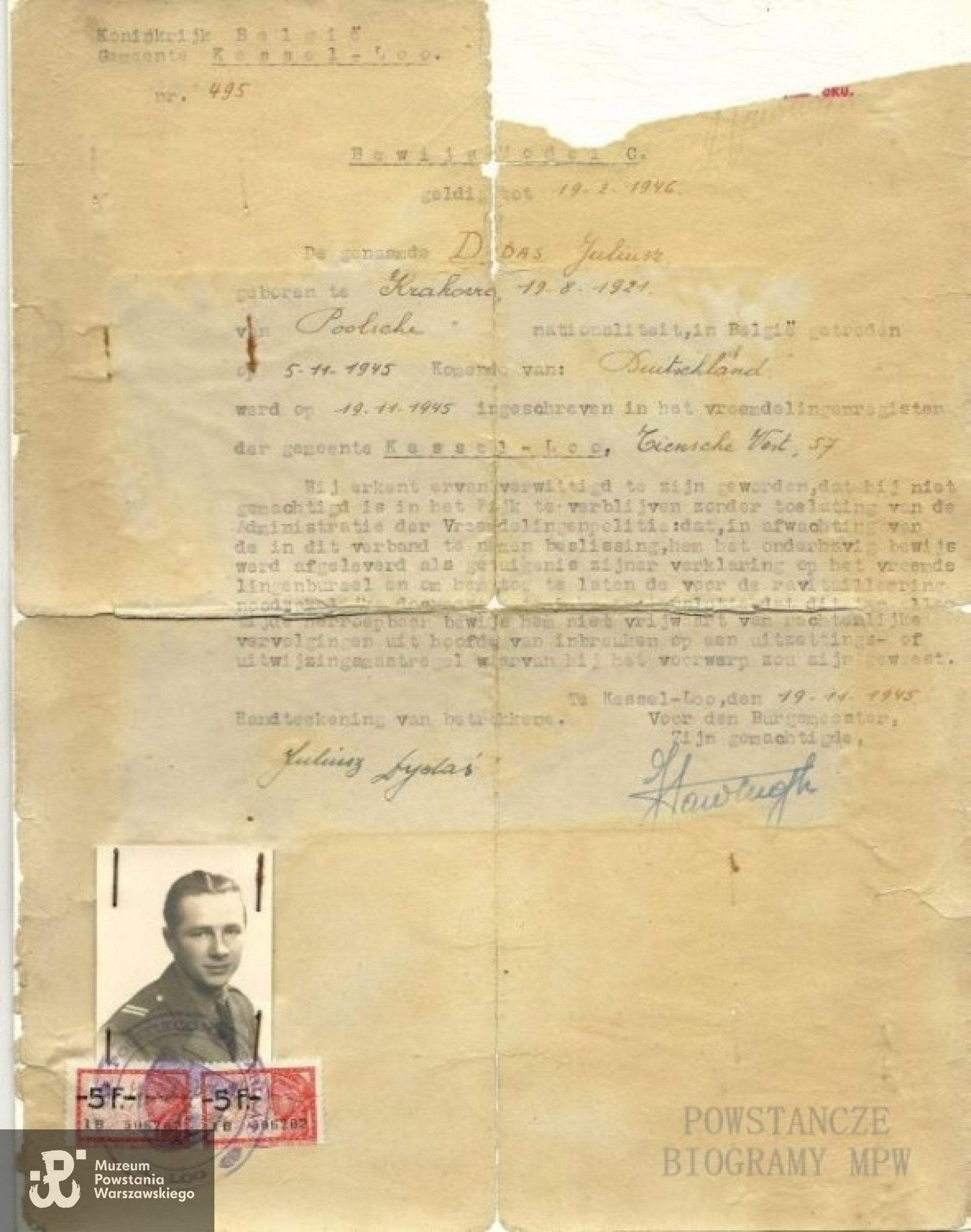 Z archiwum rodzinnego Jerzego Józefa Dydasia