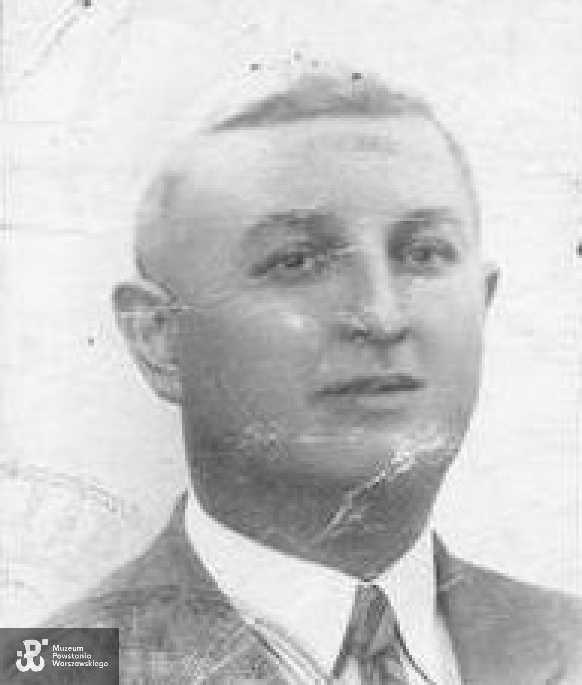 Józef Stanisław Pluskowski - zdjęcie z okresu okupacji niemieckiej