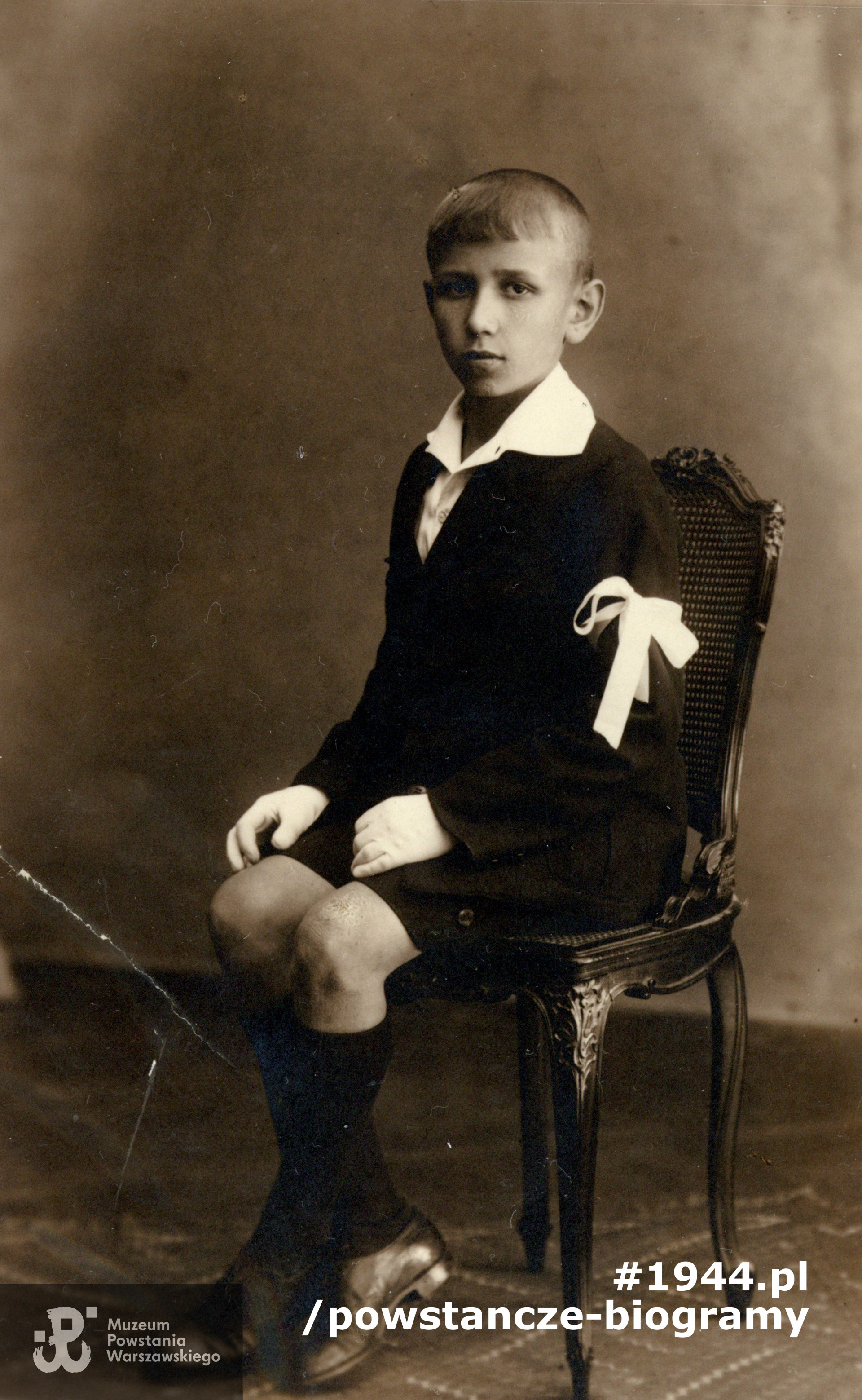 Tadeusz w okresie I Komunii Świętej - 1931 rok. Fot. z archiwum rodzinnego