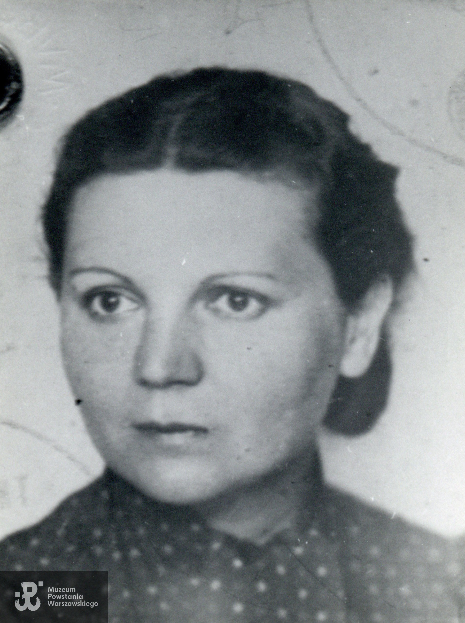 Sanitariuszka Maria Kostuch - Gniewecka. Fot. ze zbiorów Ewy Orlikowskiej-Krasowolskiej. 