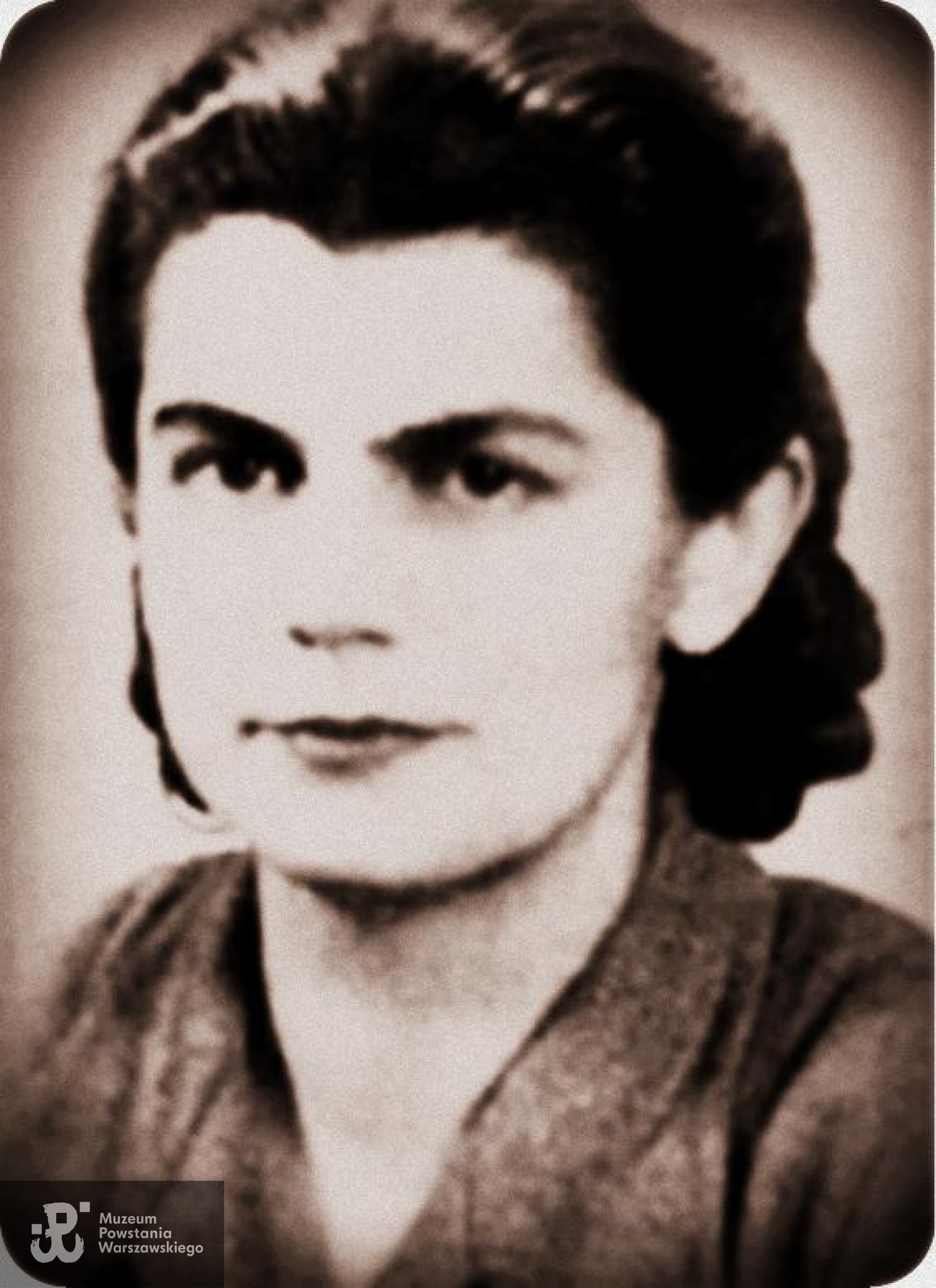 Zofia Krzykowska ps. "Zofia", "Siostra Zofia" (1919-1999). Fot. <i>Medycy Powstania </i>