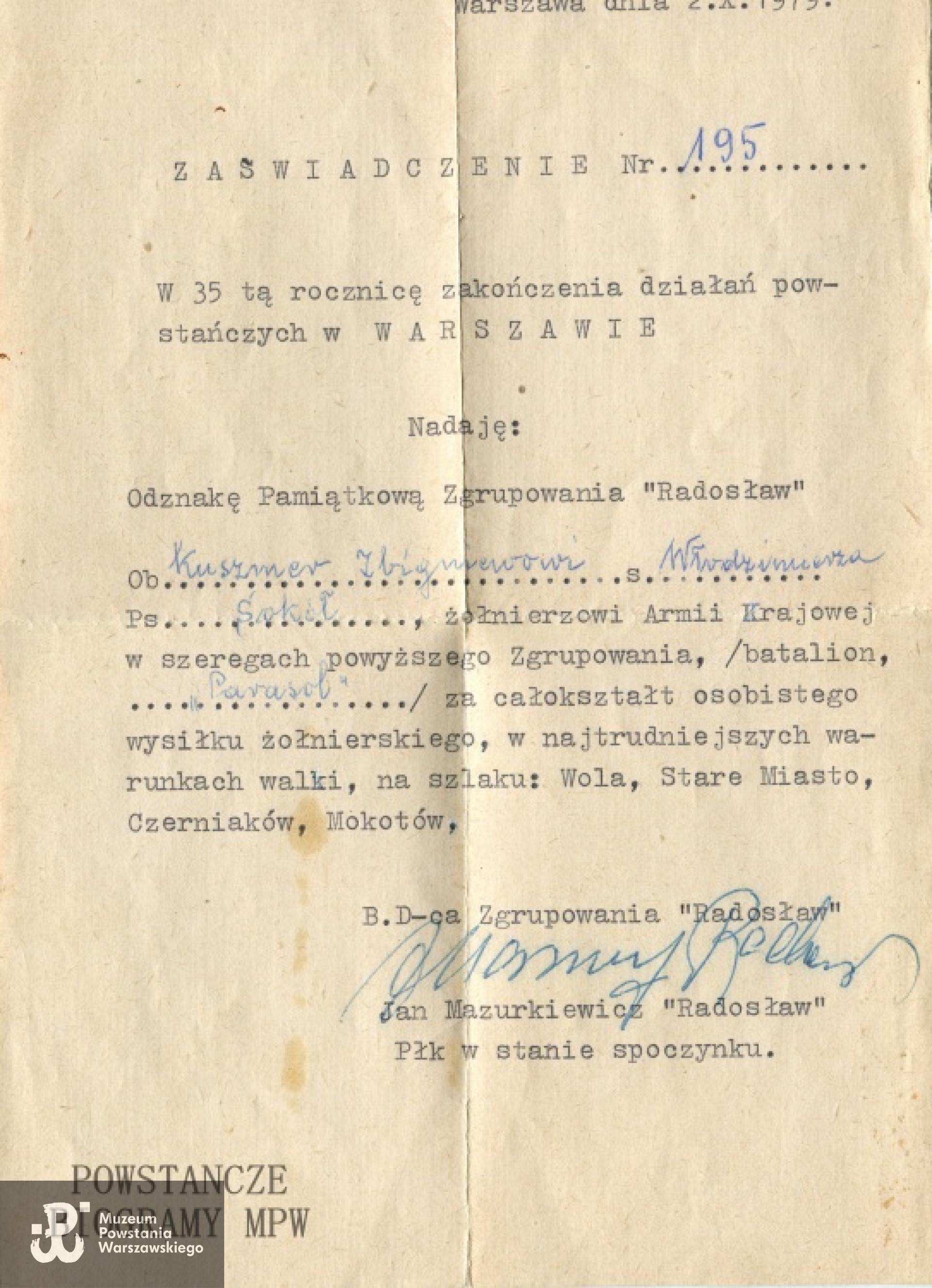 Fot. archiwum rodzinne