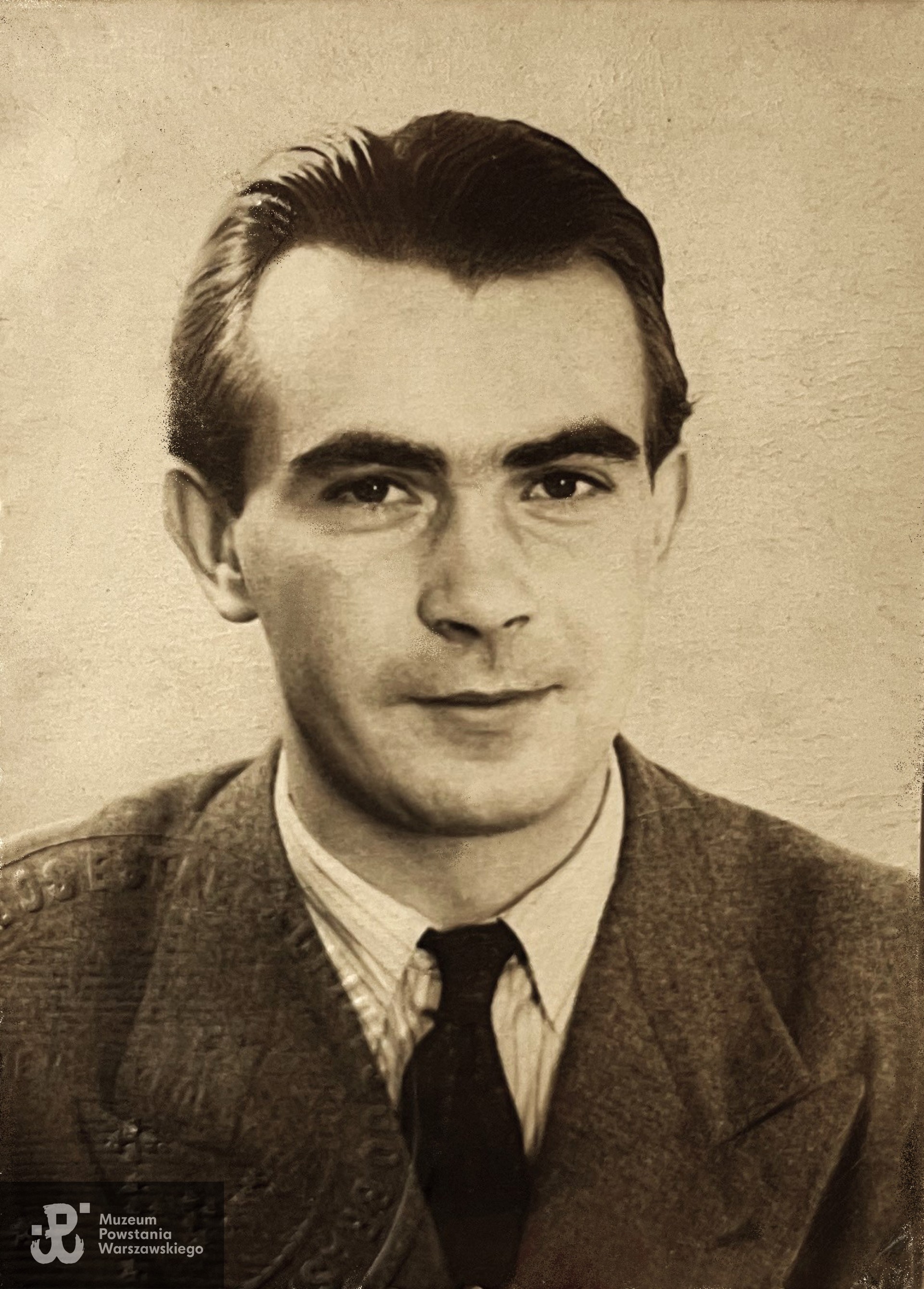 ppor. Jerzy Janusz Antoniak ps. Miki - fotografia powojenna, 1946 rok.