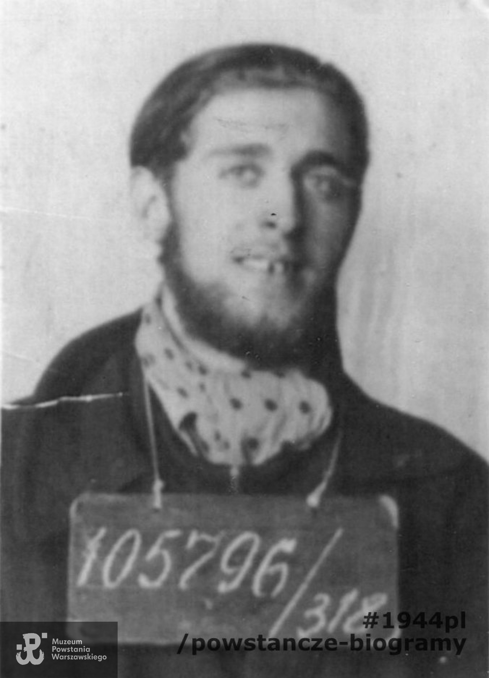 Tadeusz Rapczyński-Martin "Wrzos". Zdjęcie ze Stalagu 318 (344) w Łambinowicach.