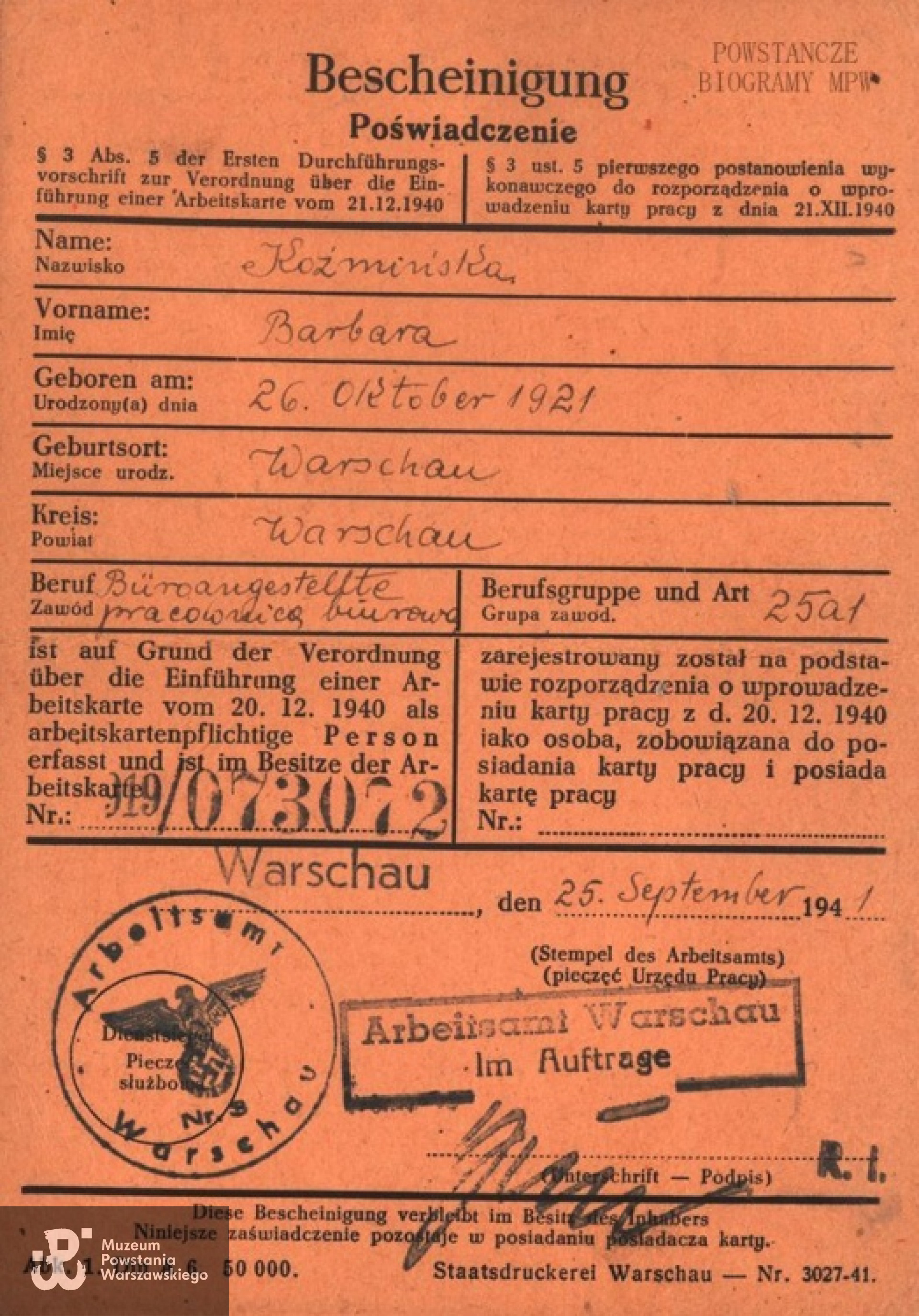 Fot. z archiwum rodzinnego Marii Piradoff - Link / MPW