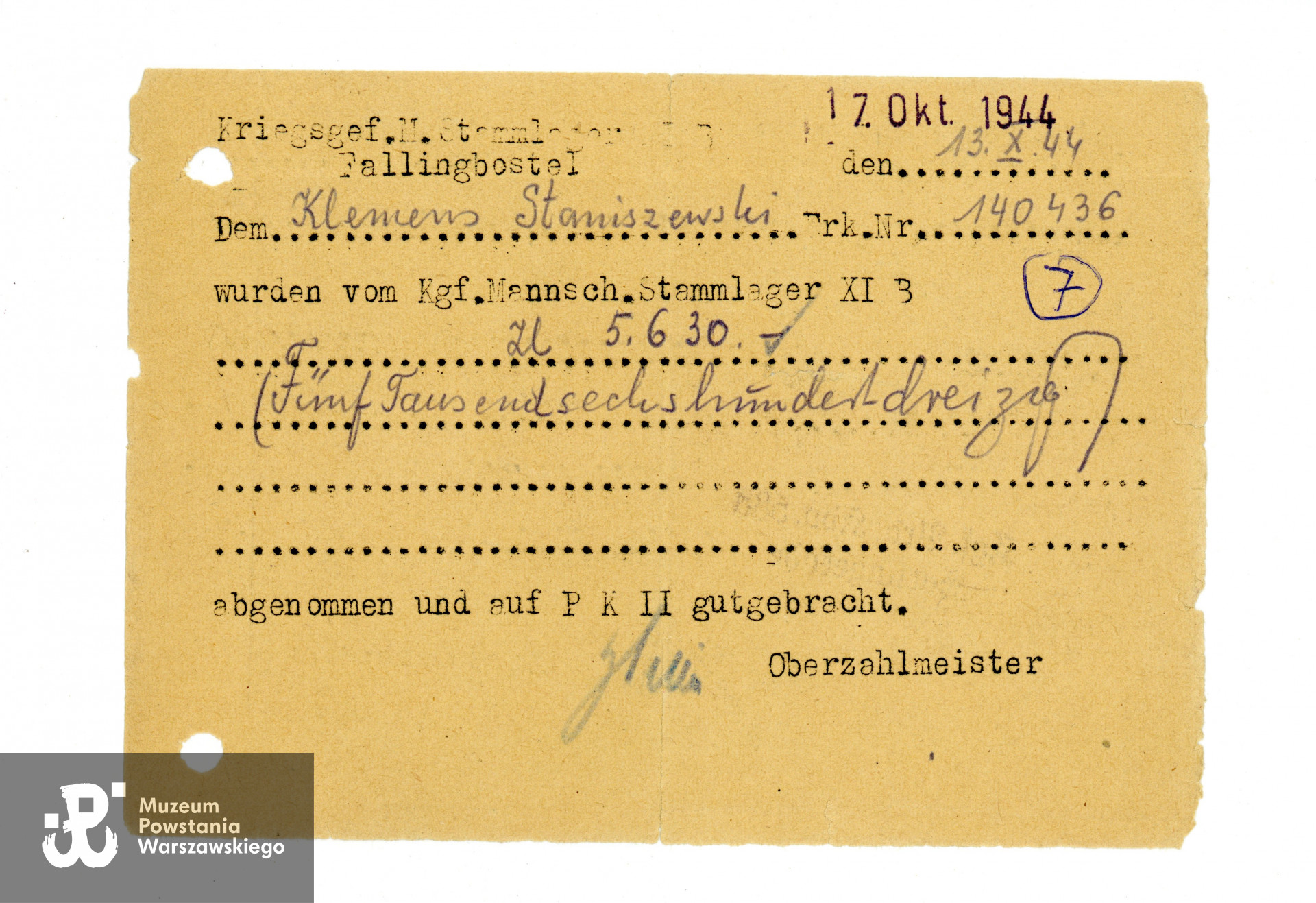 Ze zbiorów Muzeum Powstania Warszawskiego, sygn. P/7926/14