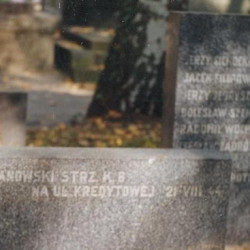 Mogiła na Cmentarzu Wojskowym na Powązkach. Fot. z archiwum A.Dławichowskiego/MPW