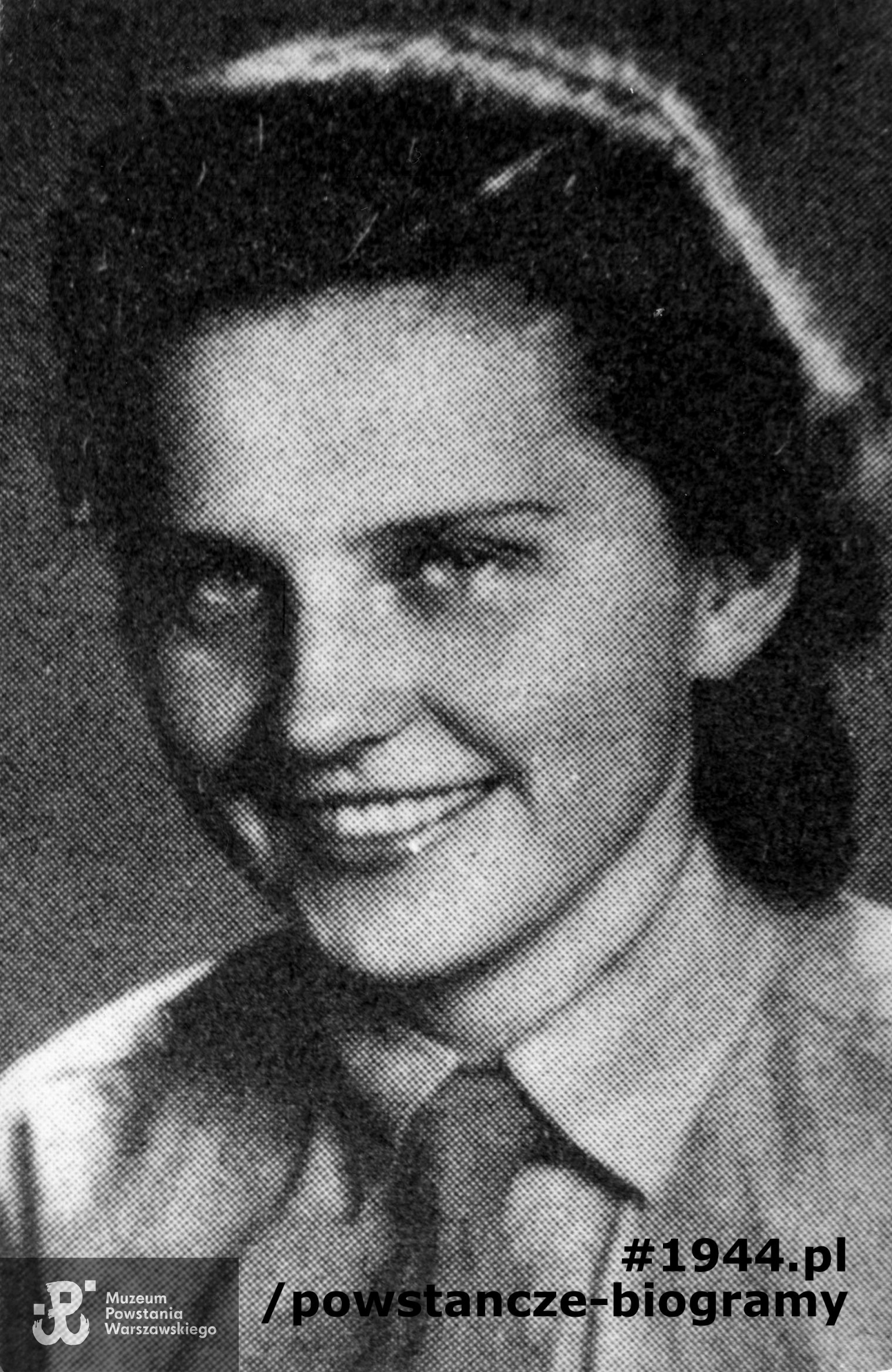 Jadwiga Kiliszek "Jaga" (1928-2001). Fot. ze zbiorów Muzeum Powstania Warszawskiego sygn. MPW-IK/3006