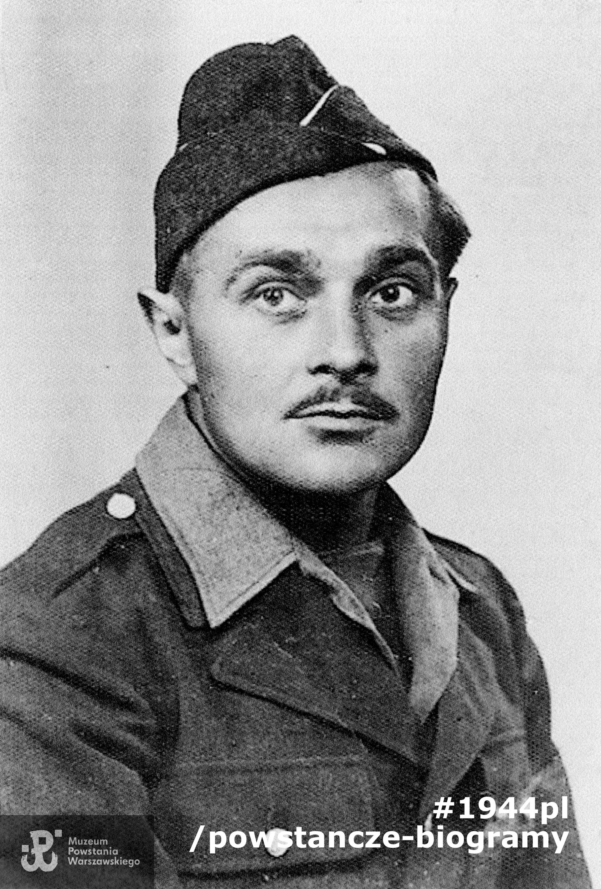 Aleksander Wylot (1909-1969). Zdjęcie wykonane po wyzwoleniu z obozu jenieckiego. Fot. z archiwum rodzinnego udostępniła p. Zofia Miętek