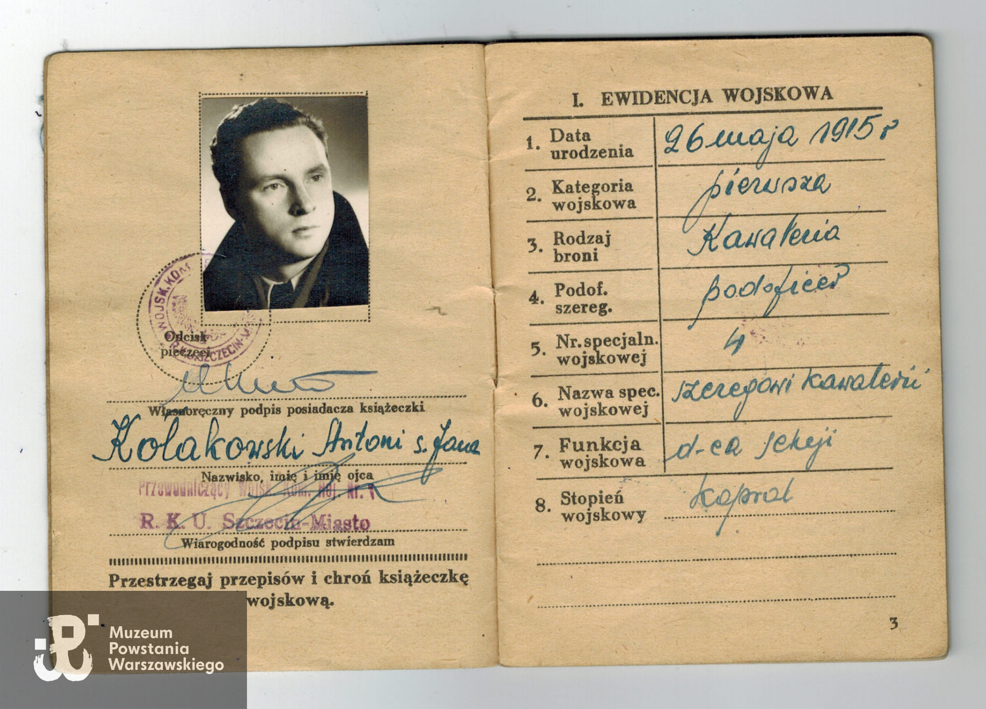 Fot. z archiwum rodzinnego Igora Niewiadomskiego