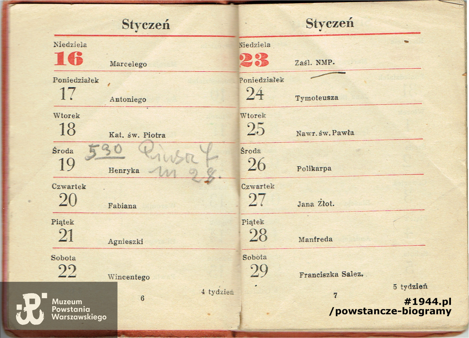 Z archiwum rodzinnego udostępniła p. Danuta Mikuła - Dobroń