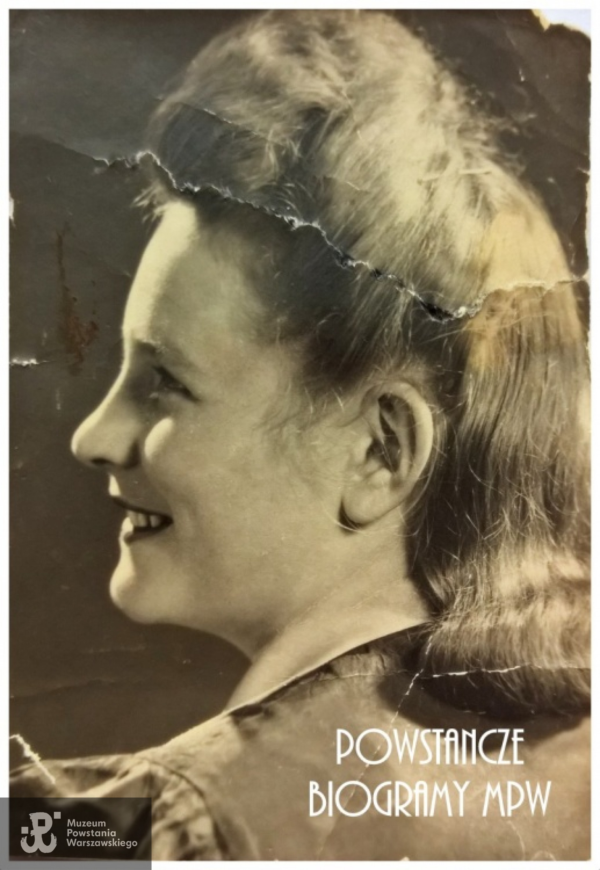 Krystyna Janina Paprocka - Bielewicz "Kryśka". Fot. z archiwum rodzinnego Marleny Niemiec